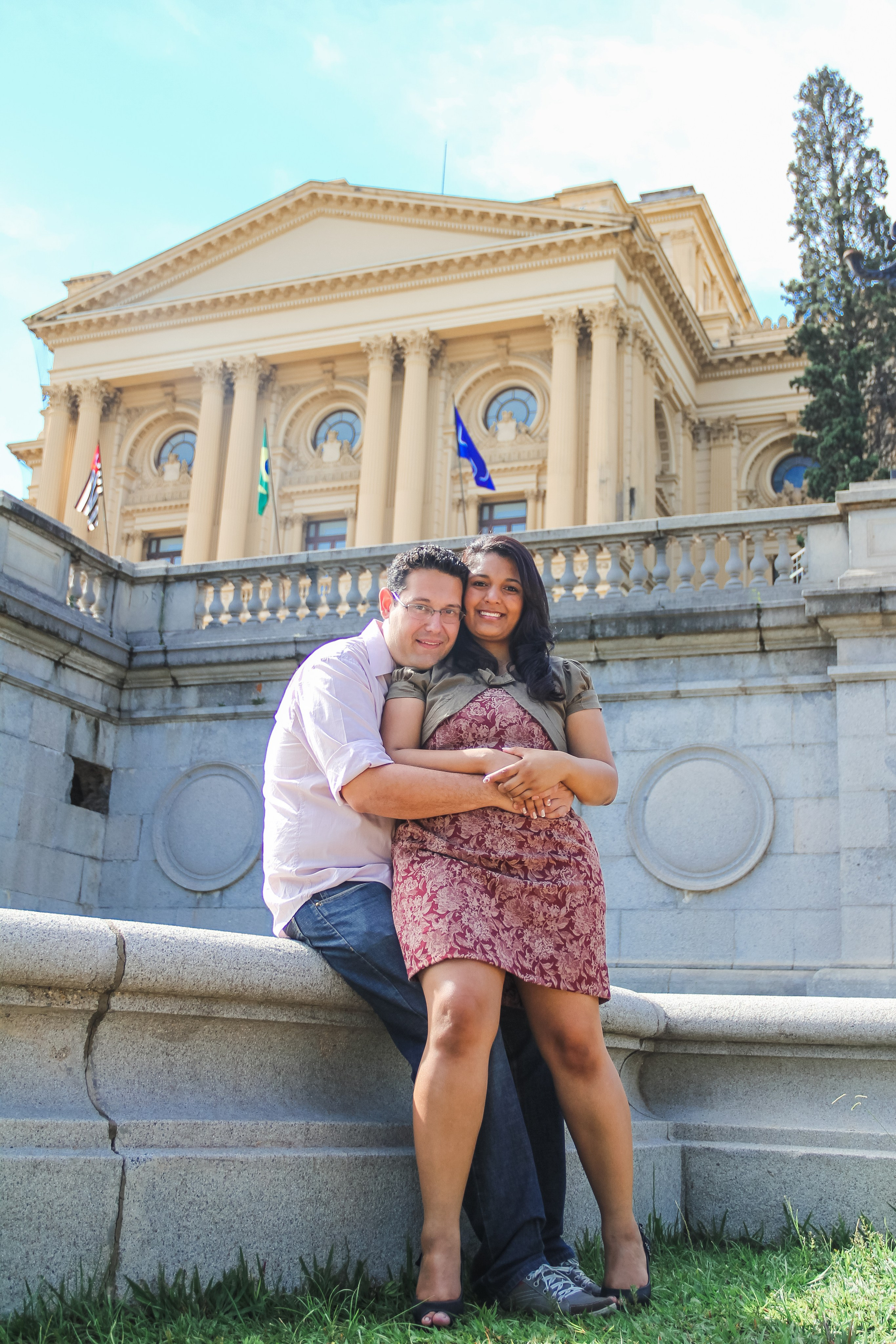 Erika & Daniel — 02/12/2012 — Museu do Ipiranga — São Paulo/SP. Luiz Medeiros Produções