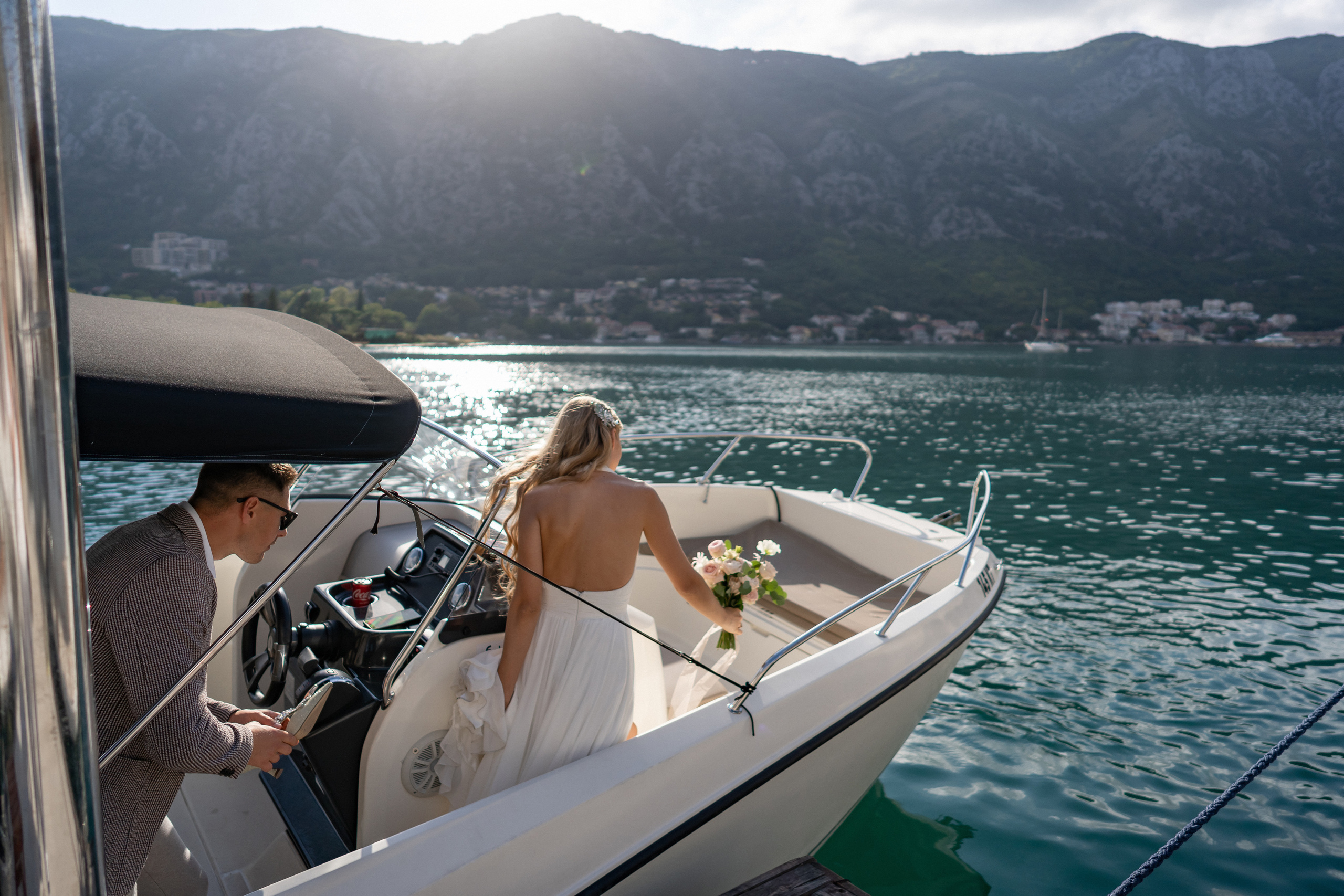 Igor ve Veronika'nın Kotor, Karadağ'da düğünü