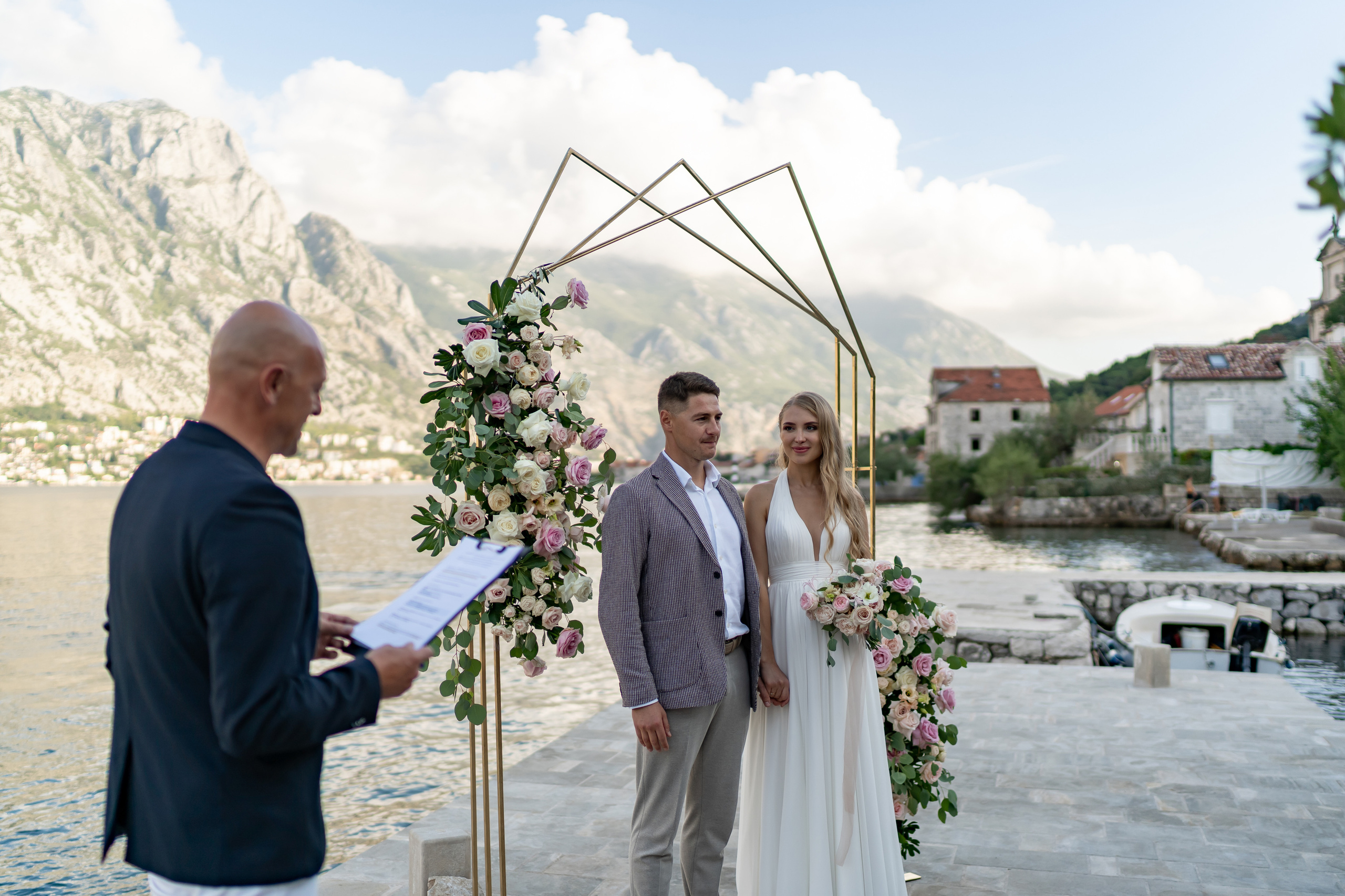 Igor ve Veronika'nın Kotor, Karadağ'da düğünü