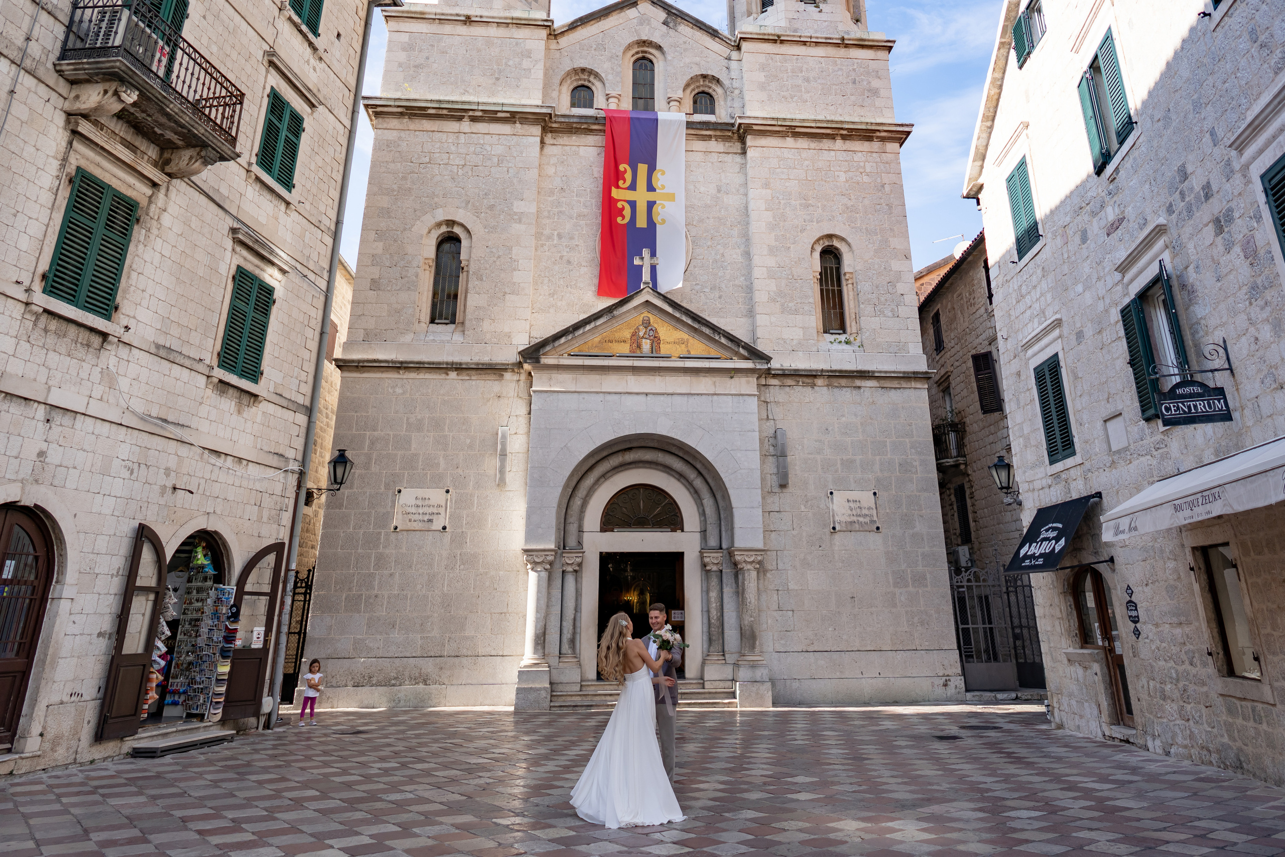 Igor ve Veronika'nın Kotor, Karadağ'da düğünü