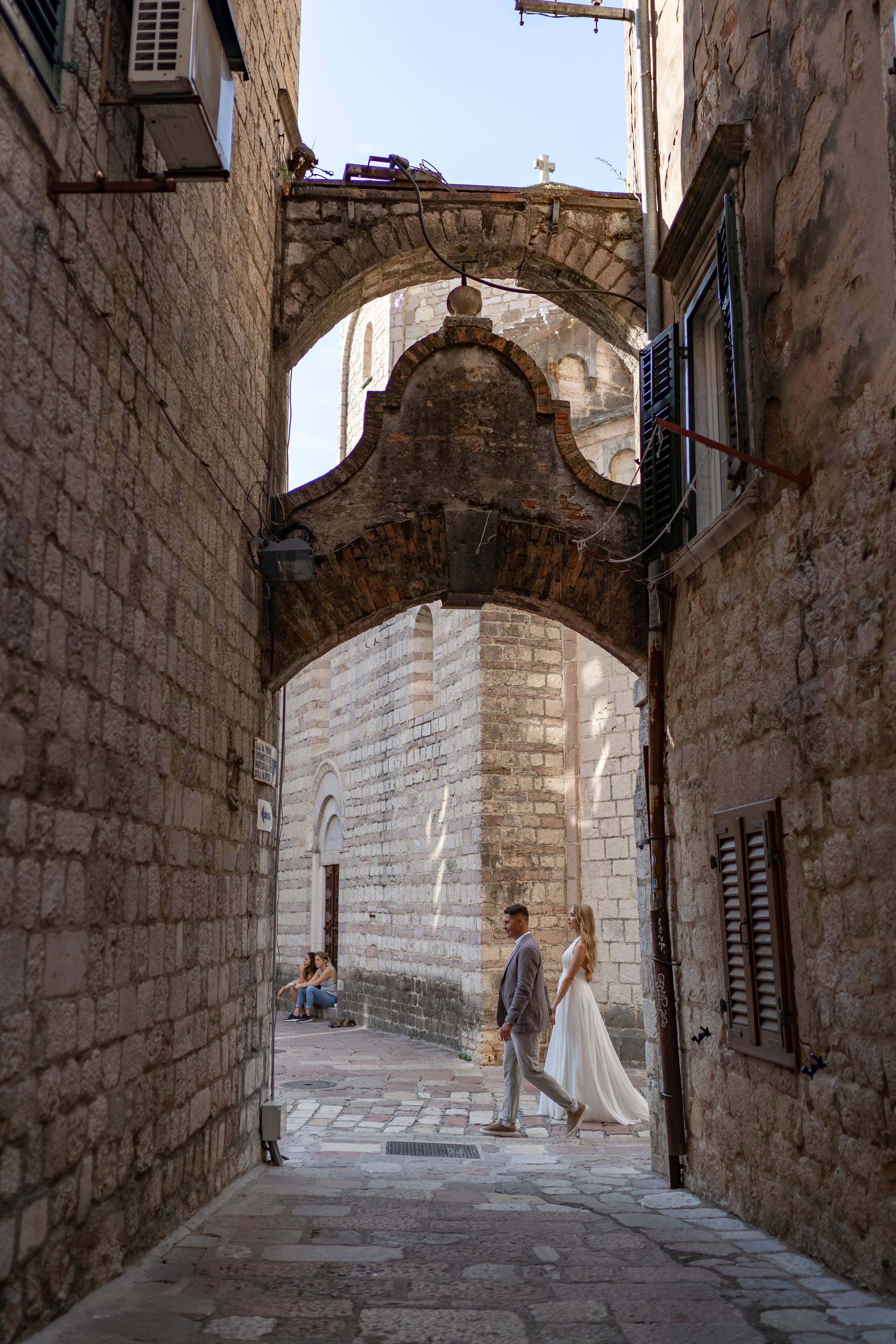 Igor ve Veronika'nın Kotor, Karadağ'da düğünü