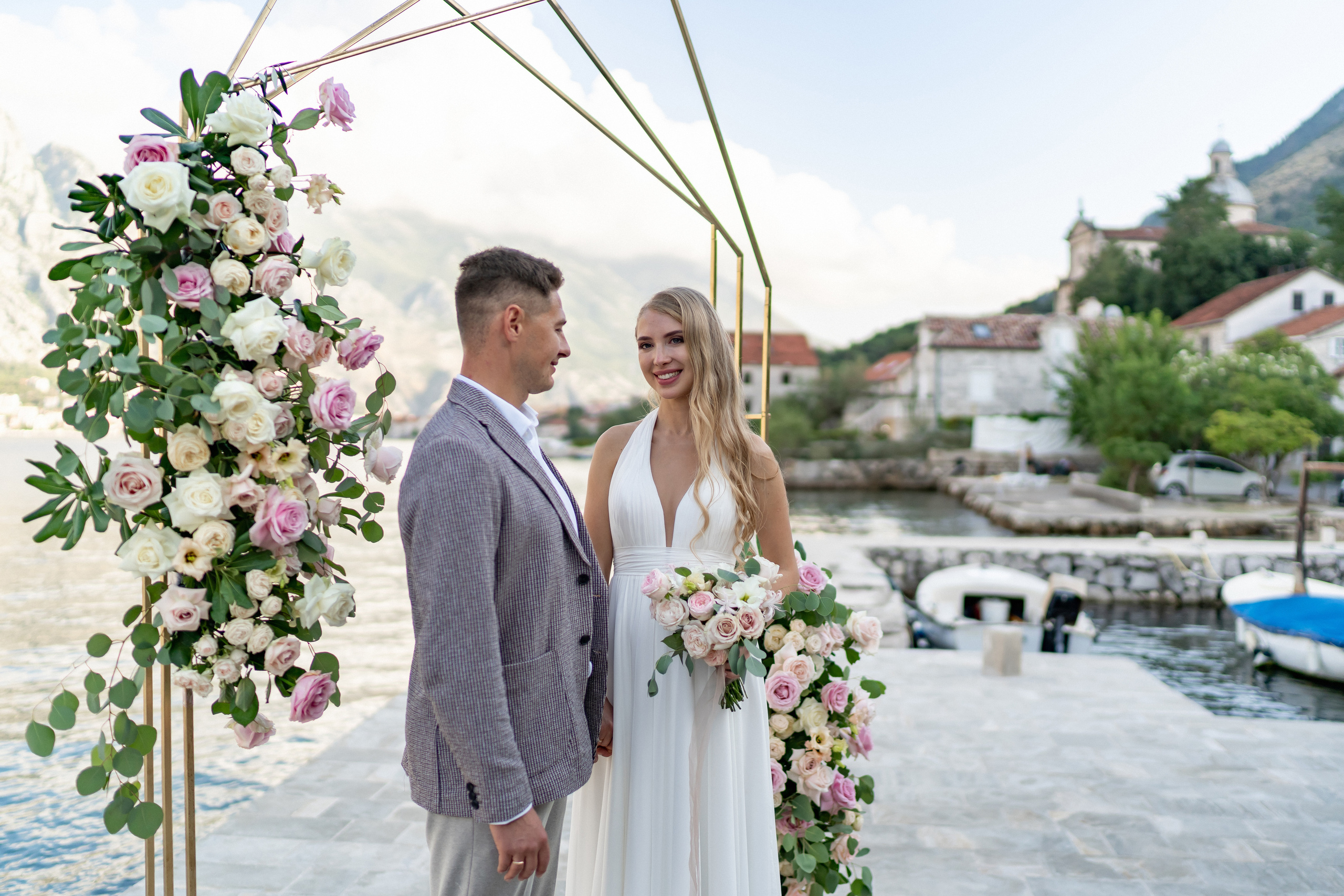 Igor ve Veronika'nın Kotor, Karadağ'da düğünü