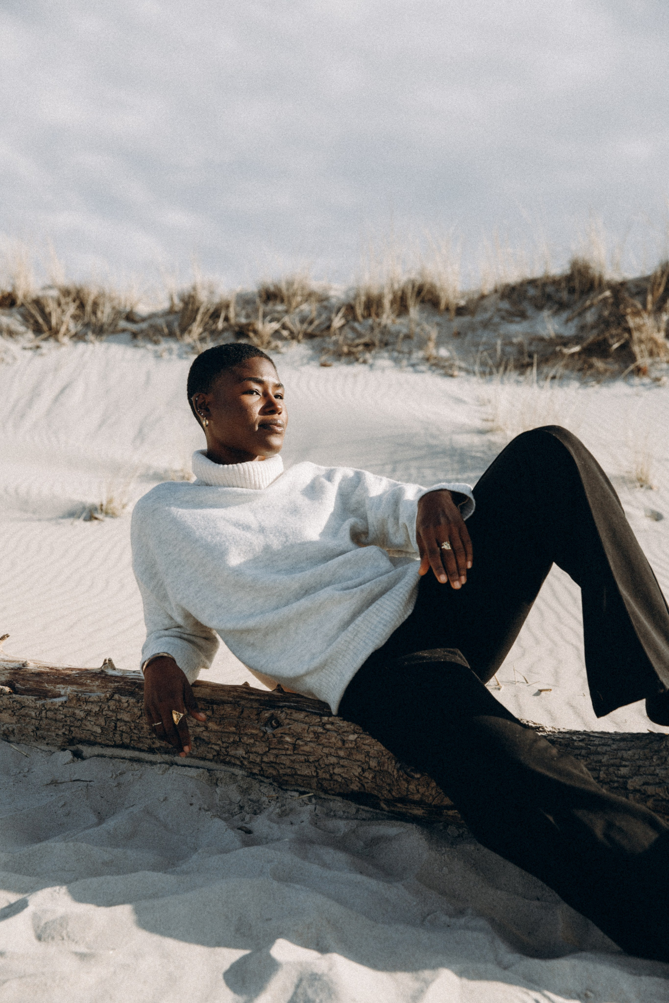 Editorial Portrait Session at Crane Beach, MA