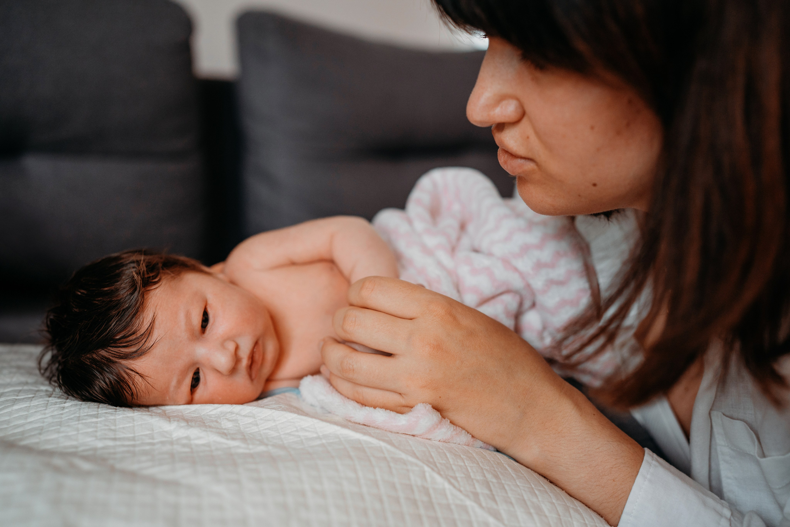 Оливия. Фотограф новорожденных и детей первого года Евгения Михалькевич