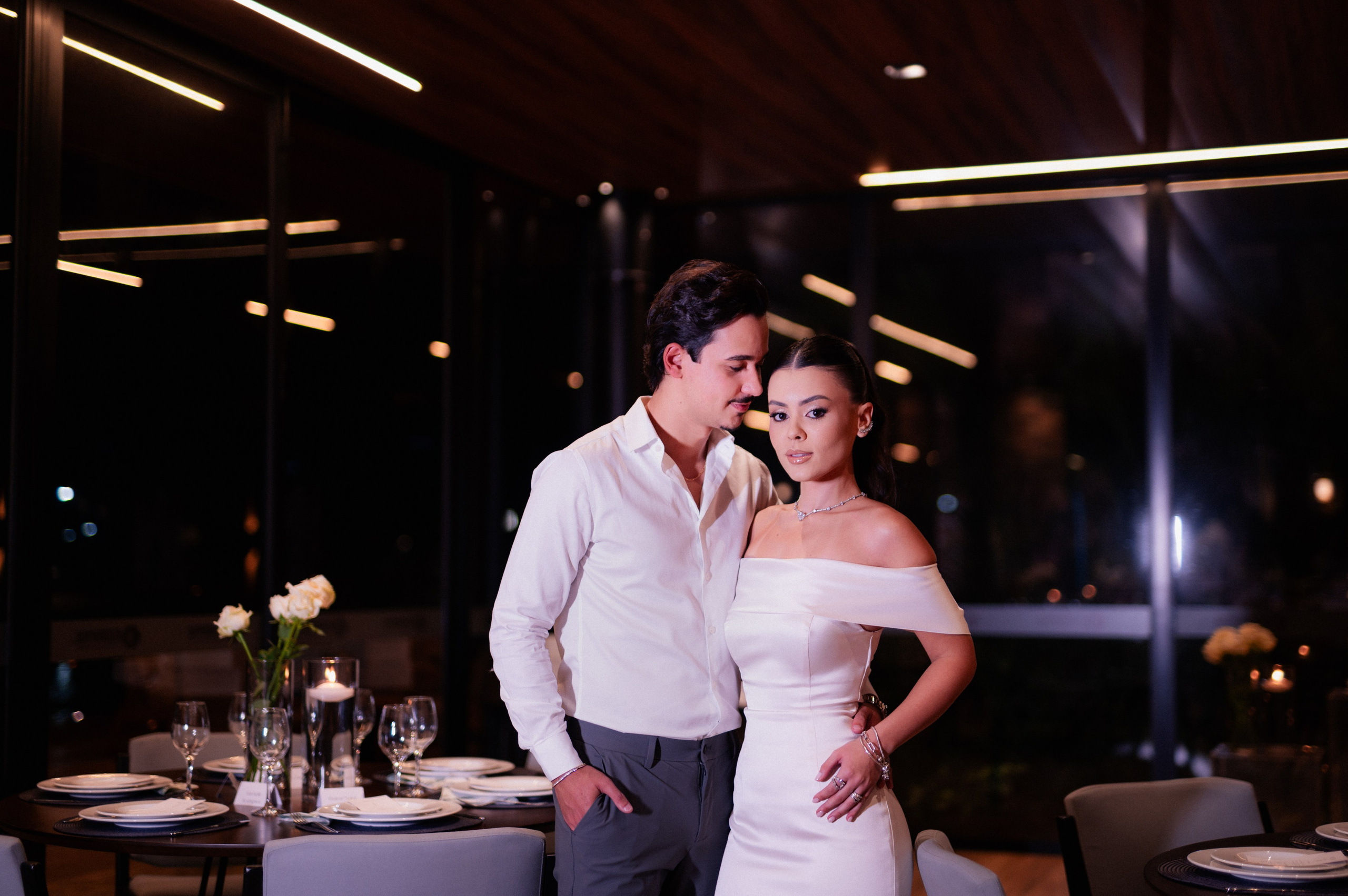 Jantar de Padrinhos em Campo Mourão • Giovana e Felipe. Barizon Fotografia | Fotógrafo de Casamentos, Ensaios e Eventos | Paraná