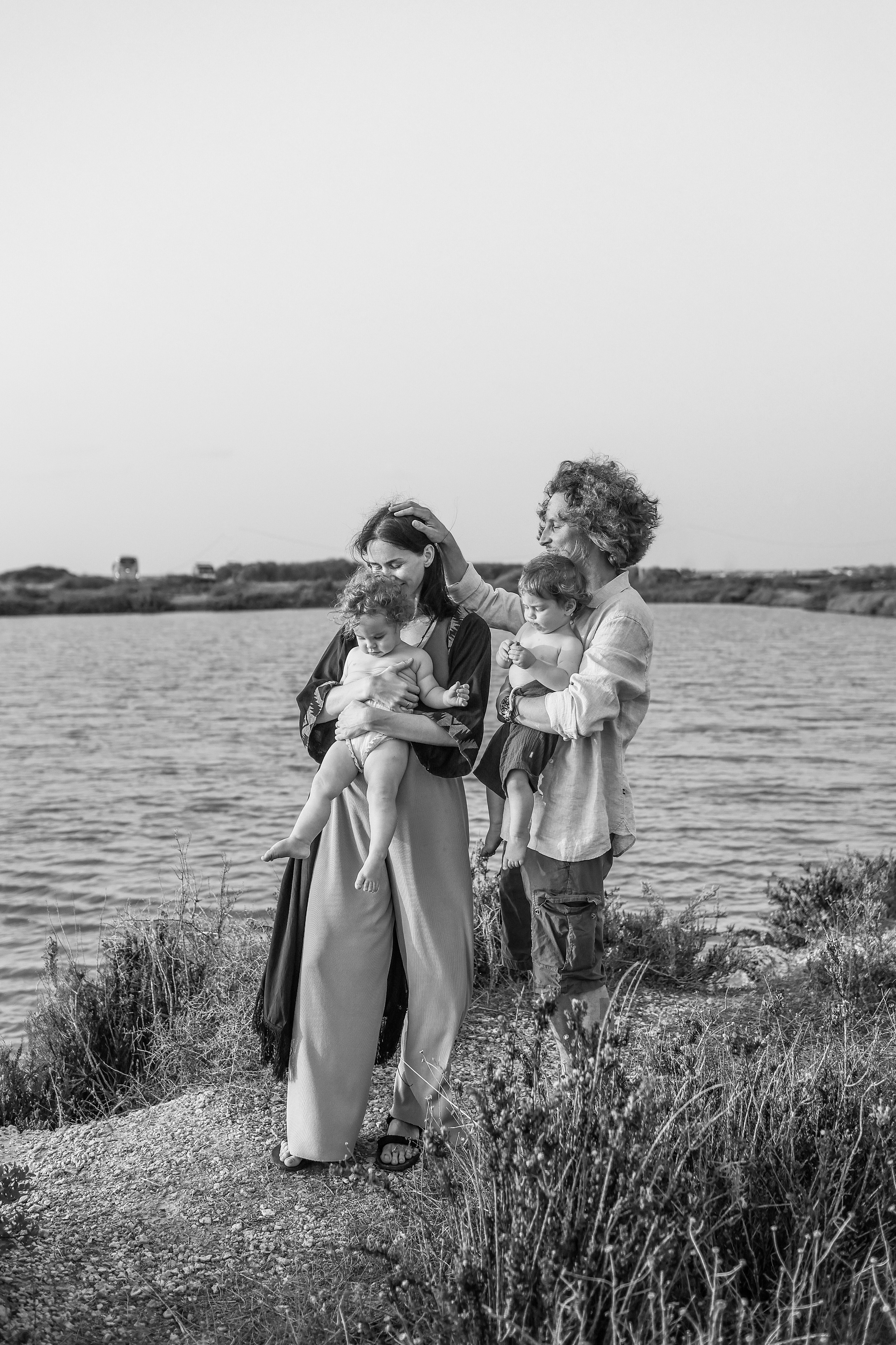 Little curls in Atlit. Family photographer in Israel