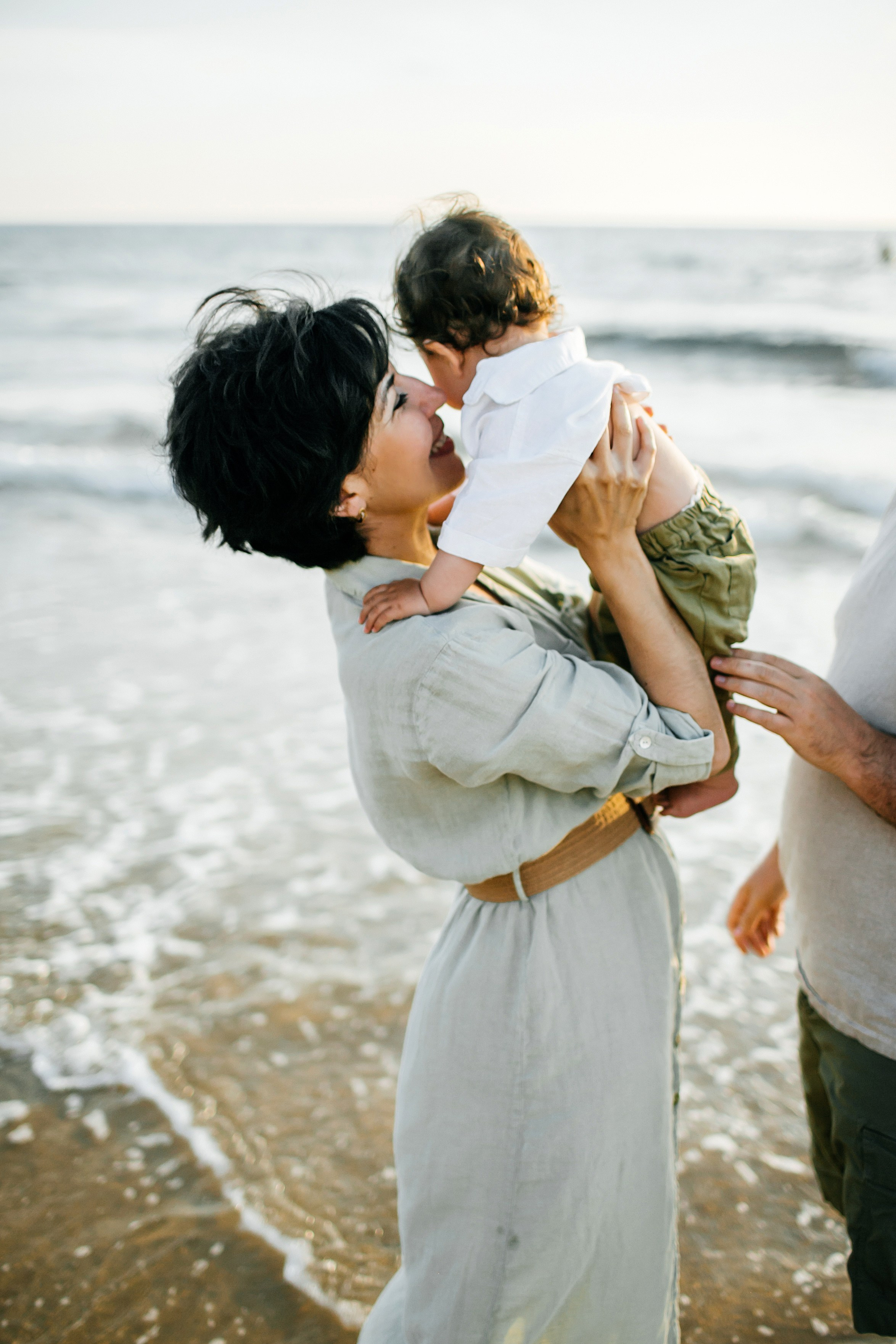 Studentim beach / Eithan 9 month. Family photographer in Israel