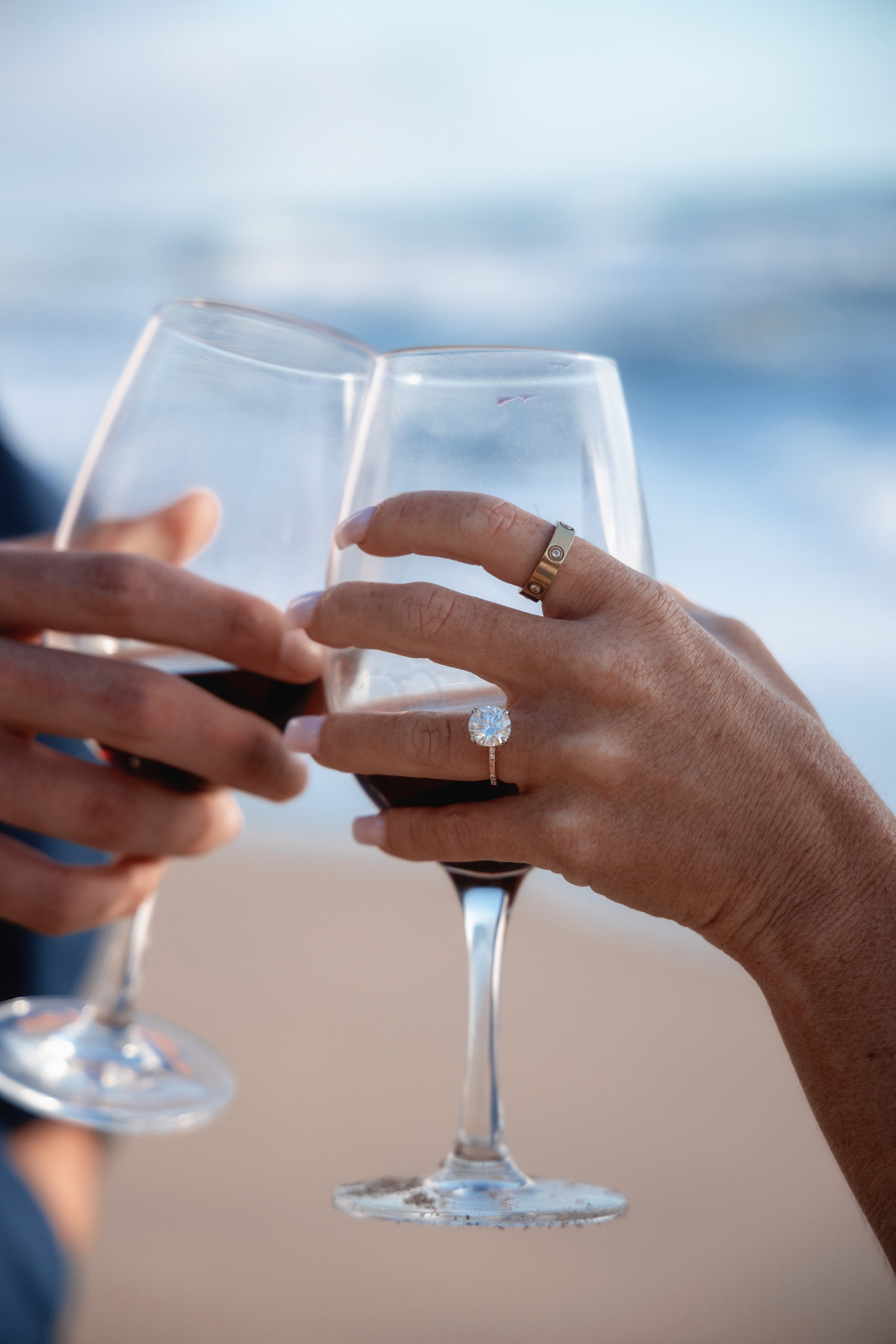 Unique marriage proposal with a nature backdrop in the Bay Area