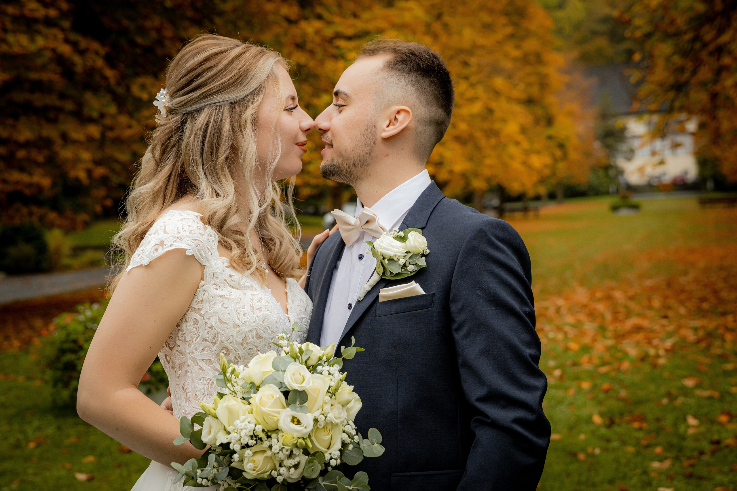 Herbstliche Hochzeit. Фотограф в Германии — Михаэль Барон