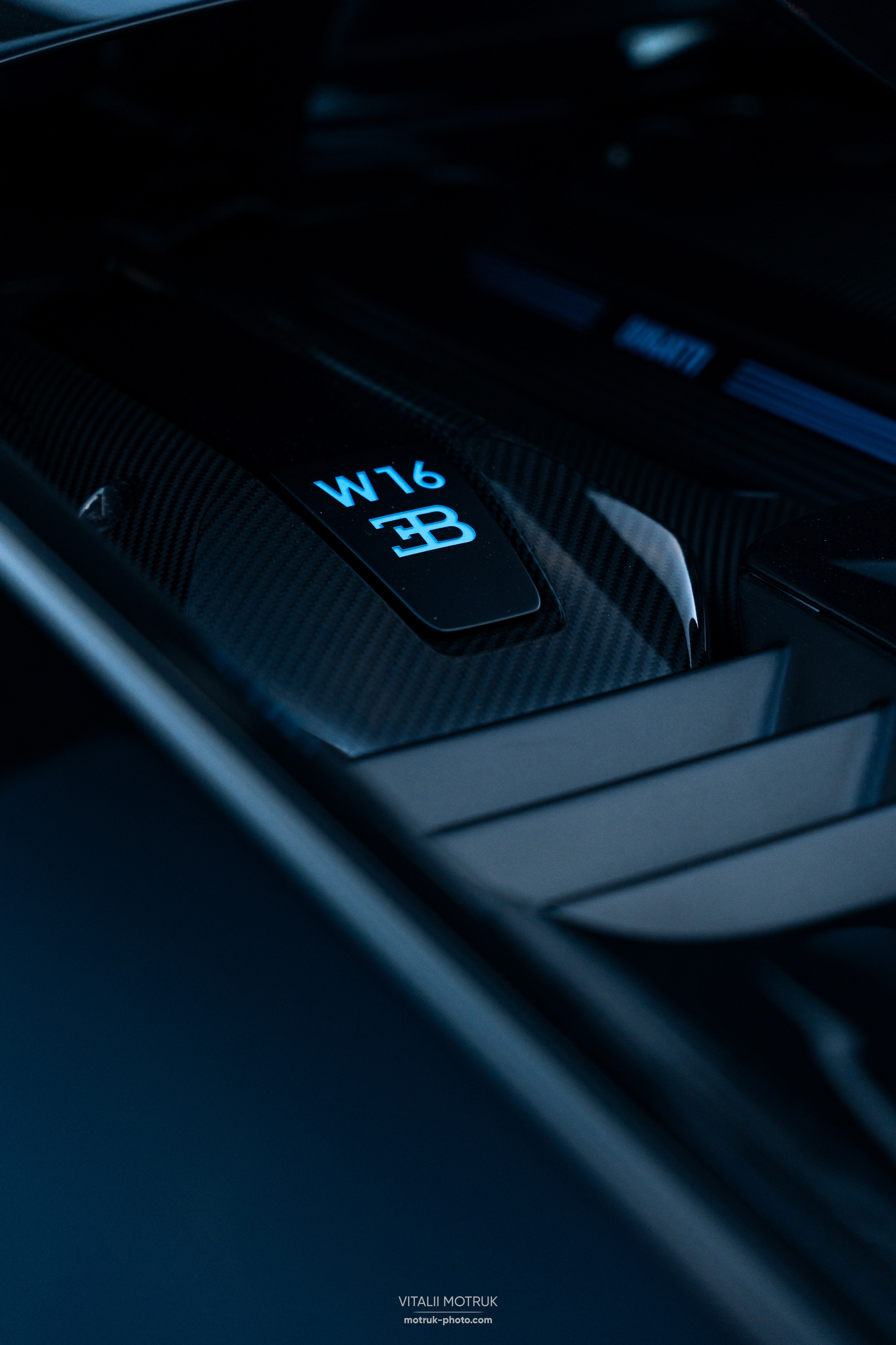 Bugatti Chiron. Photographe de voitures à Paris — Vitalii Motruk
