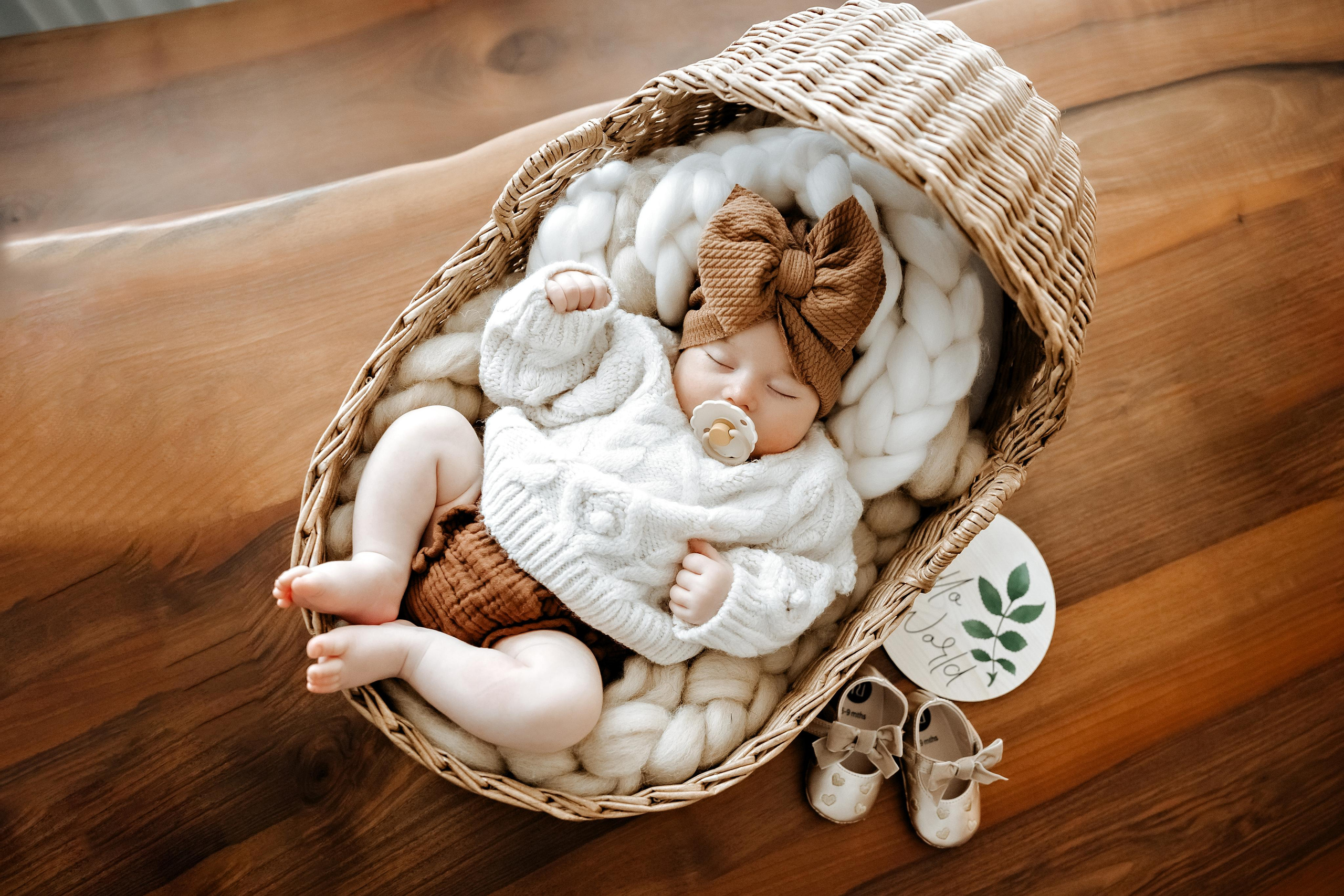 Фотосесия за новородено. Фотограф Ирина Йотова