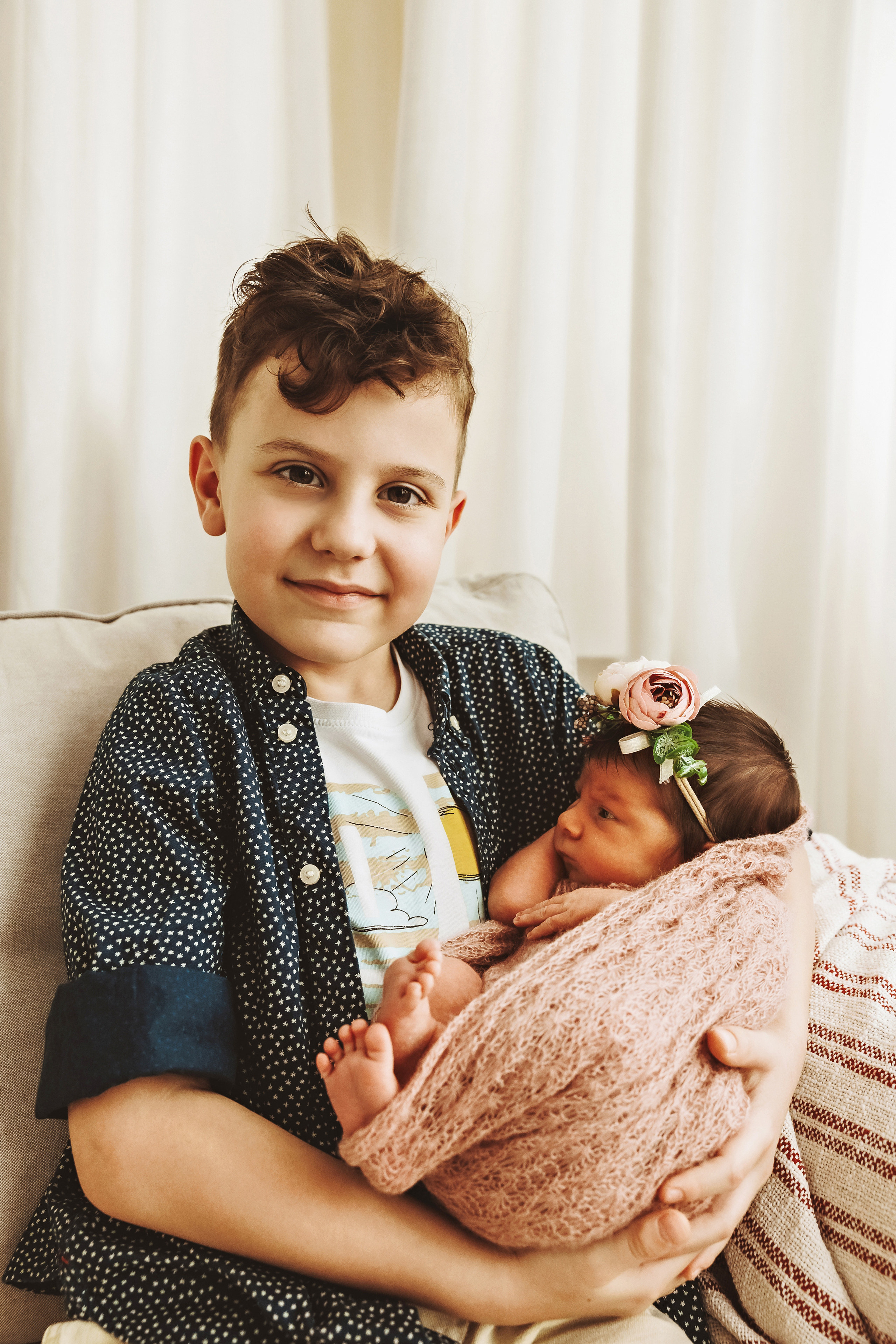 Newborn Girl. Фотограф Ирина Йотова