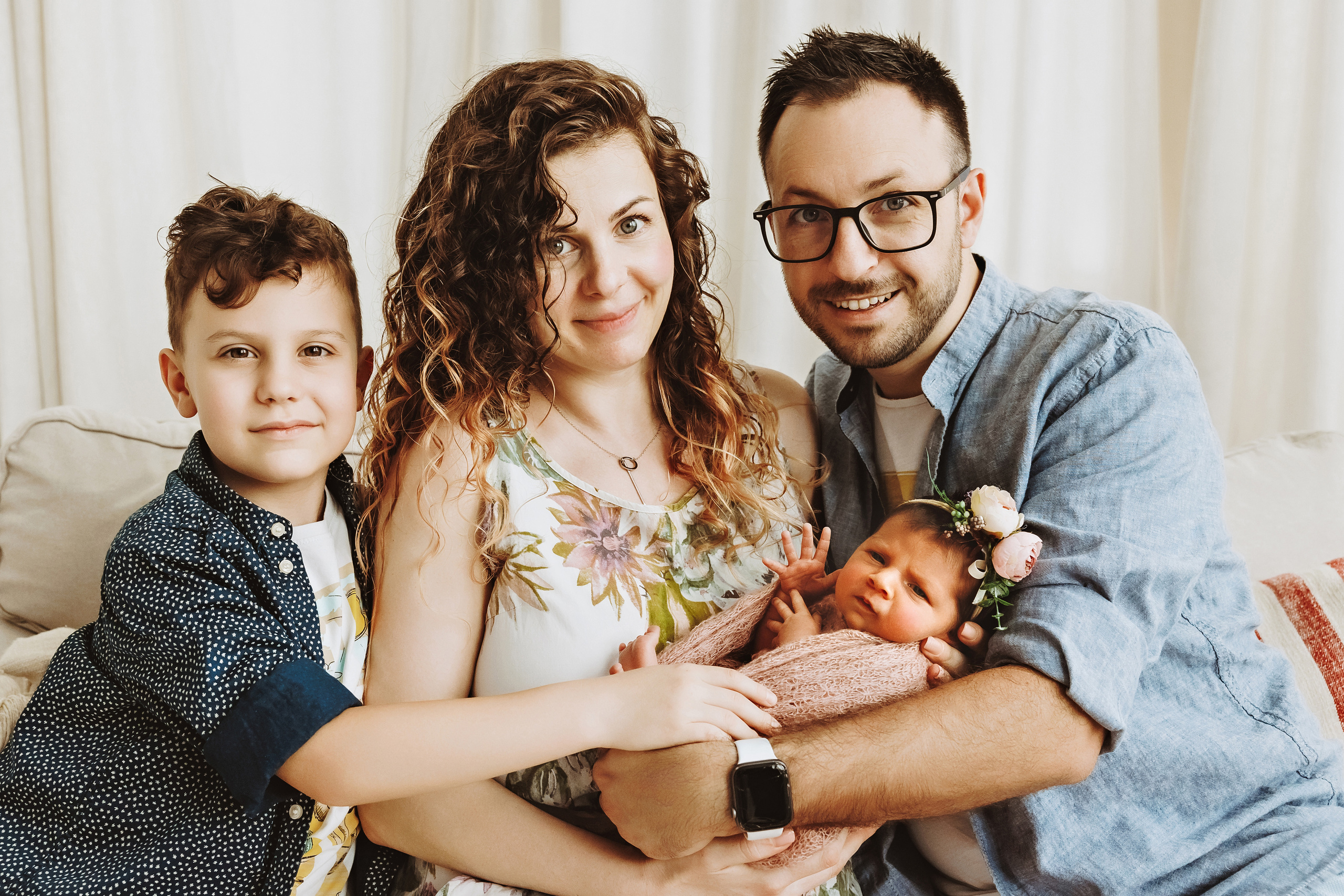 Newborn Girl. Фотограф Ирина Йотова