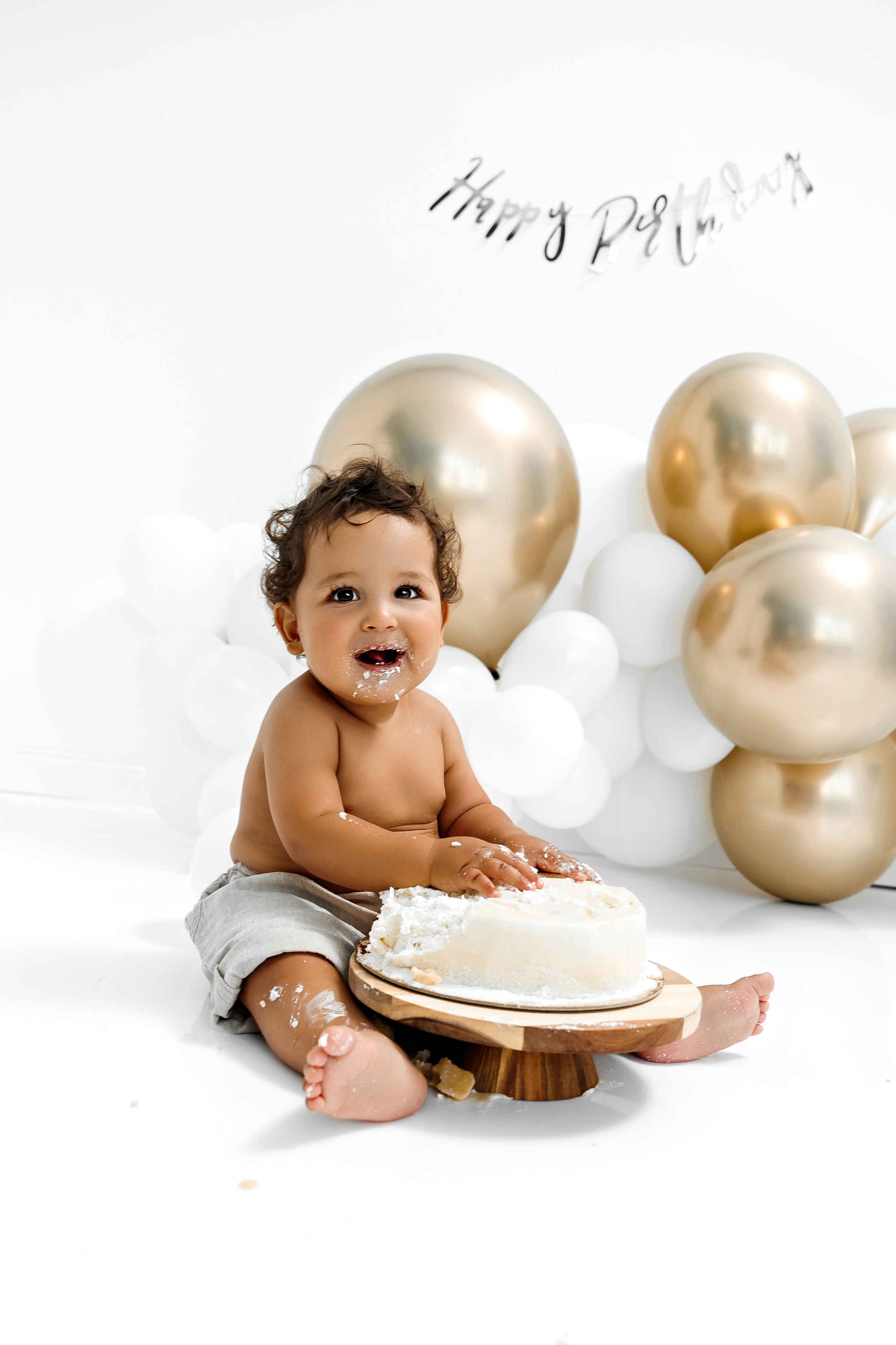 Smash Cake. Фотограф Ирина Йотова