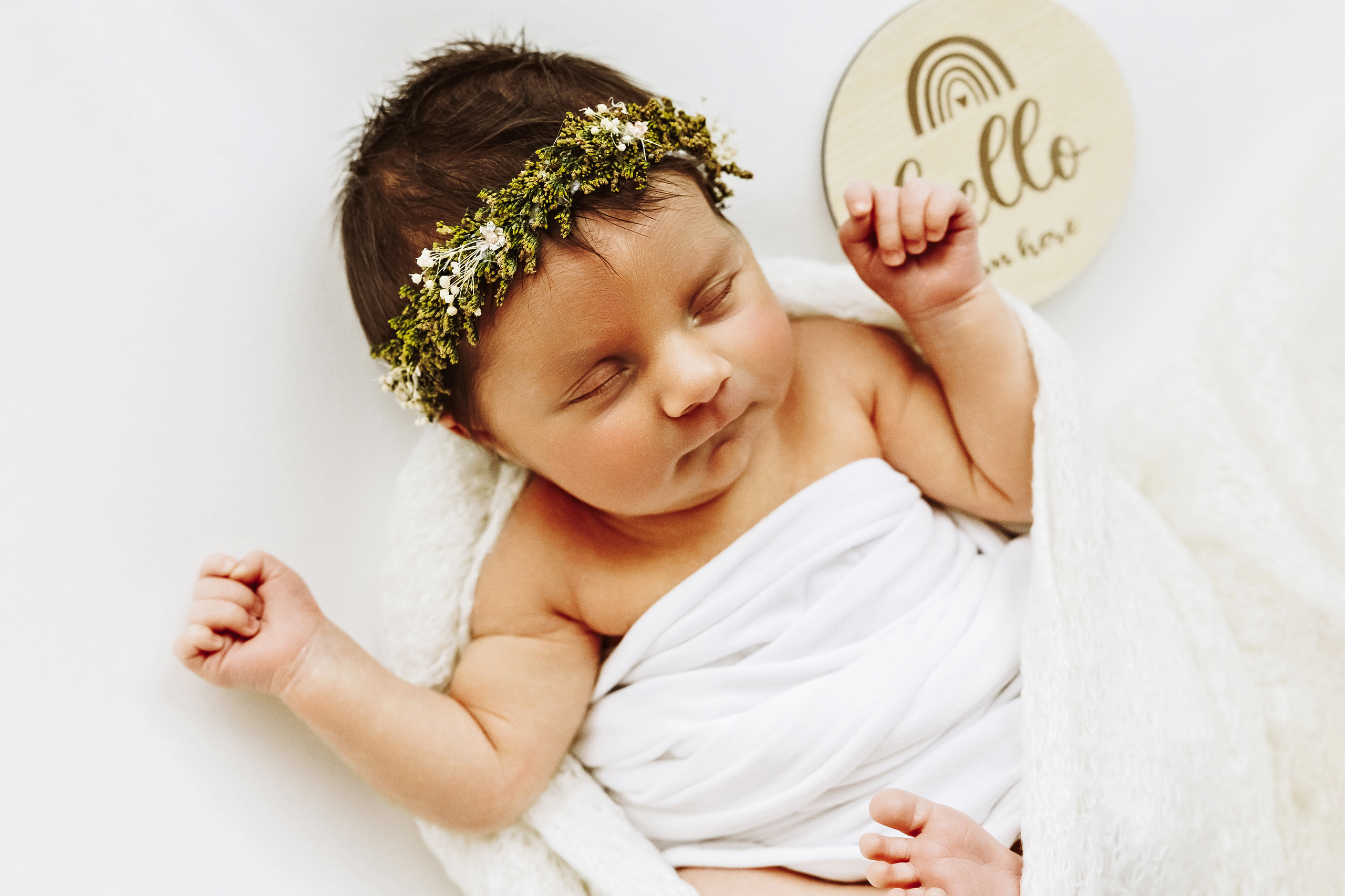 Newborn Girl. Фотограф Ирина Йотова