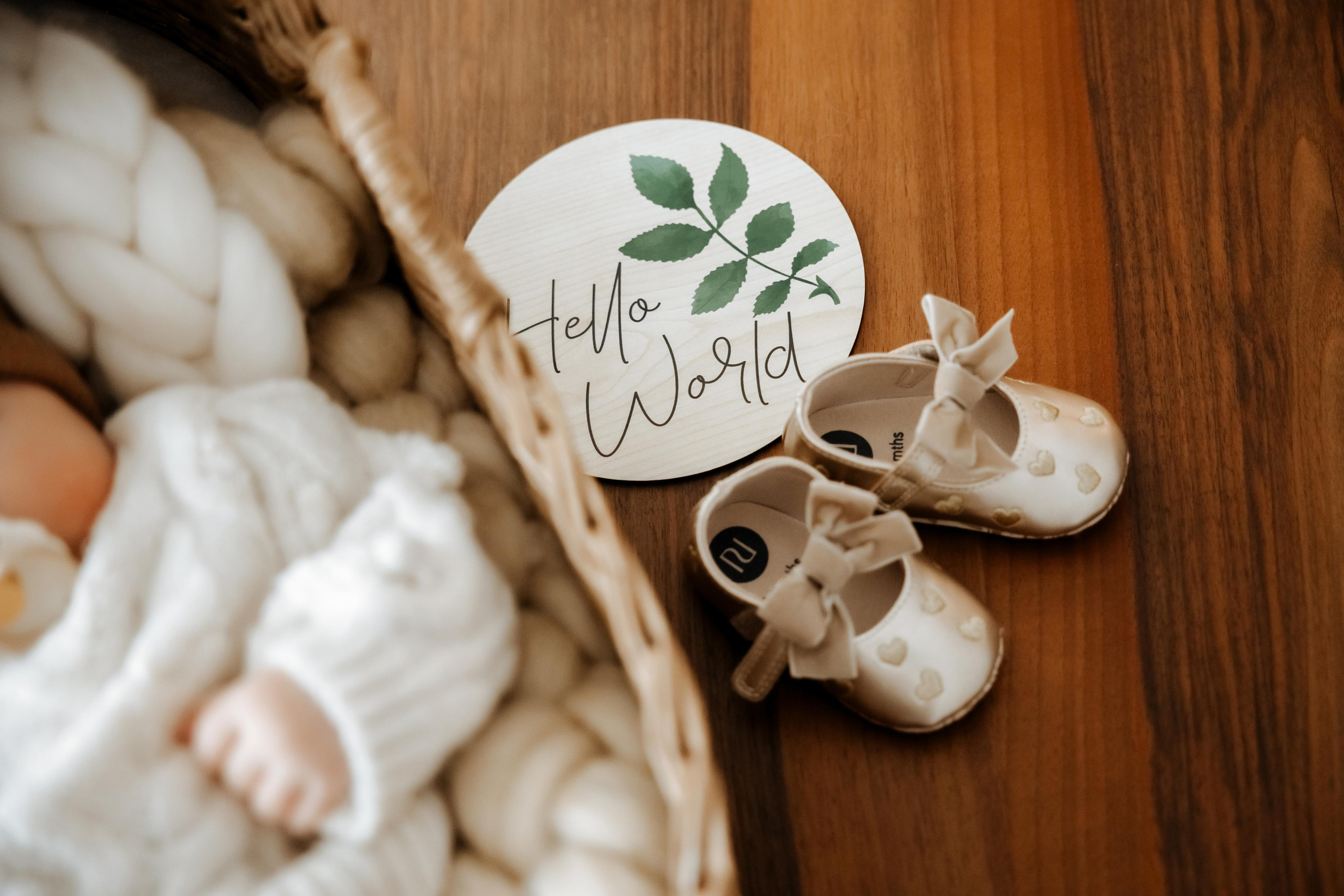 Фотосесия за новородено. Фотограф Ирина Йотова