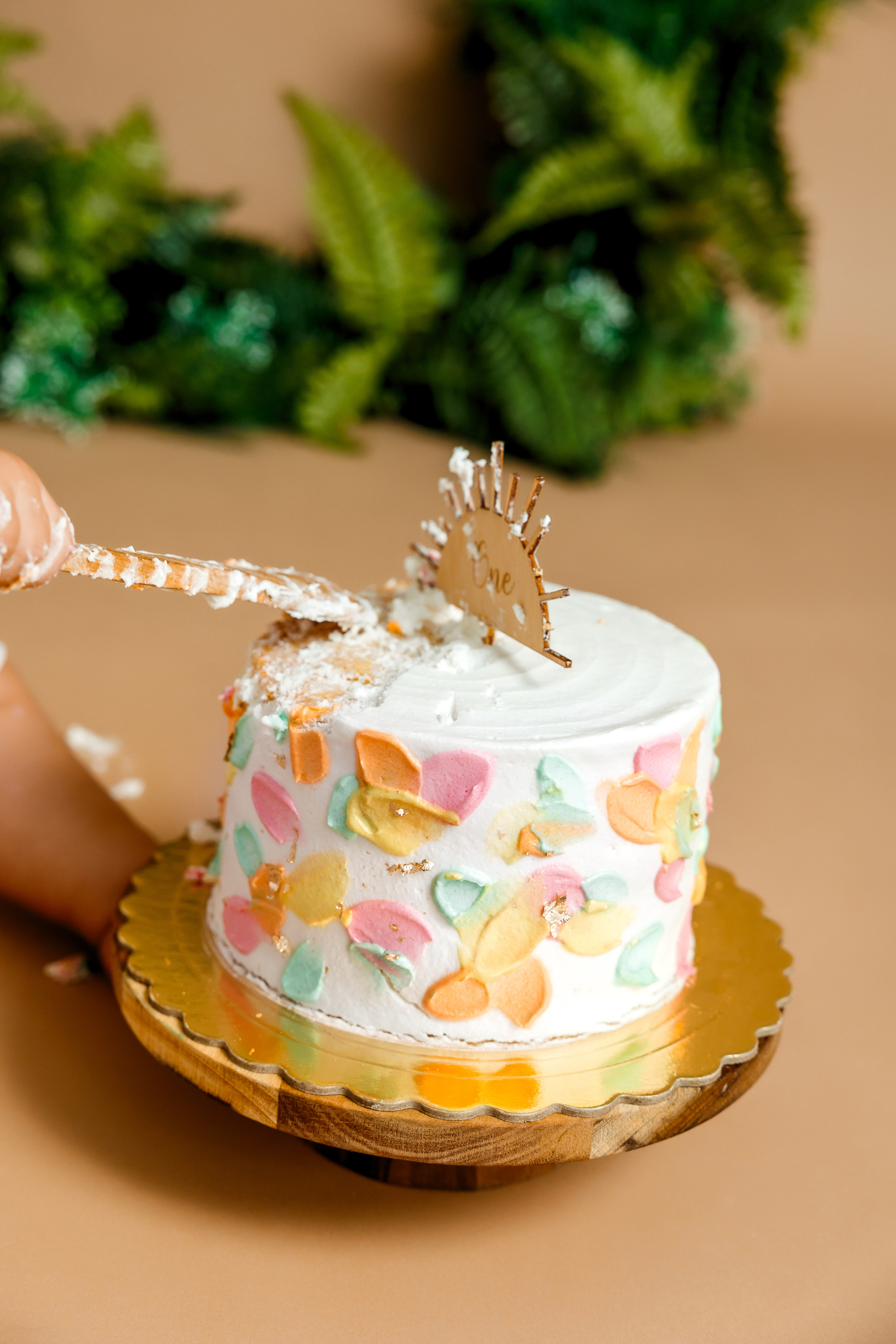 Smash Cake. Фотограф Ирина Йотова