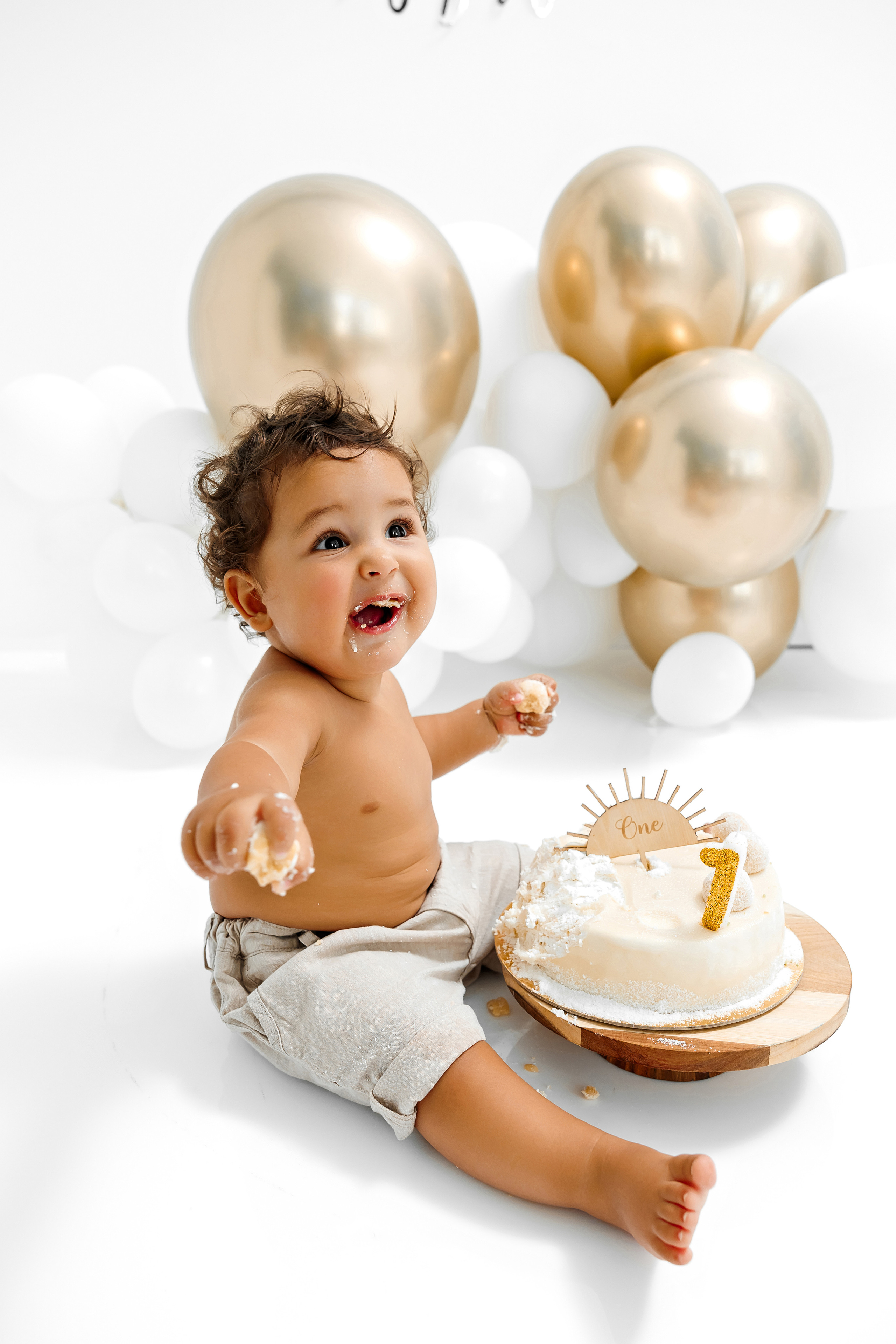 Smash Cake. Фотограф Ирина Йотова