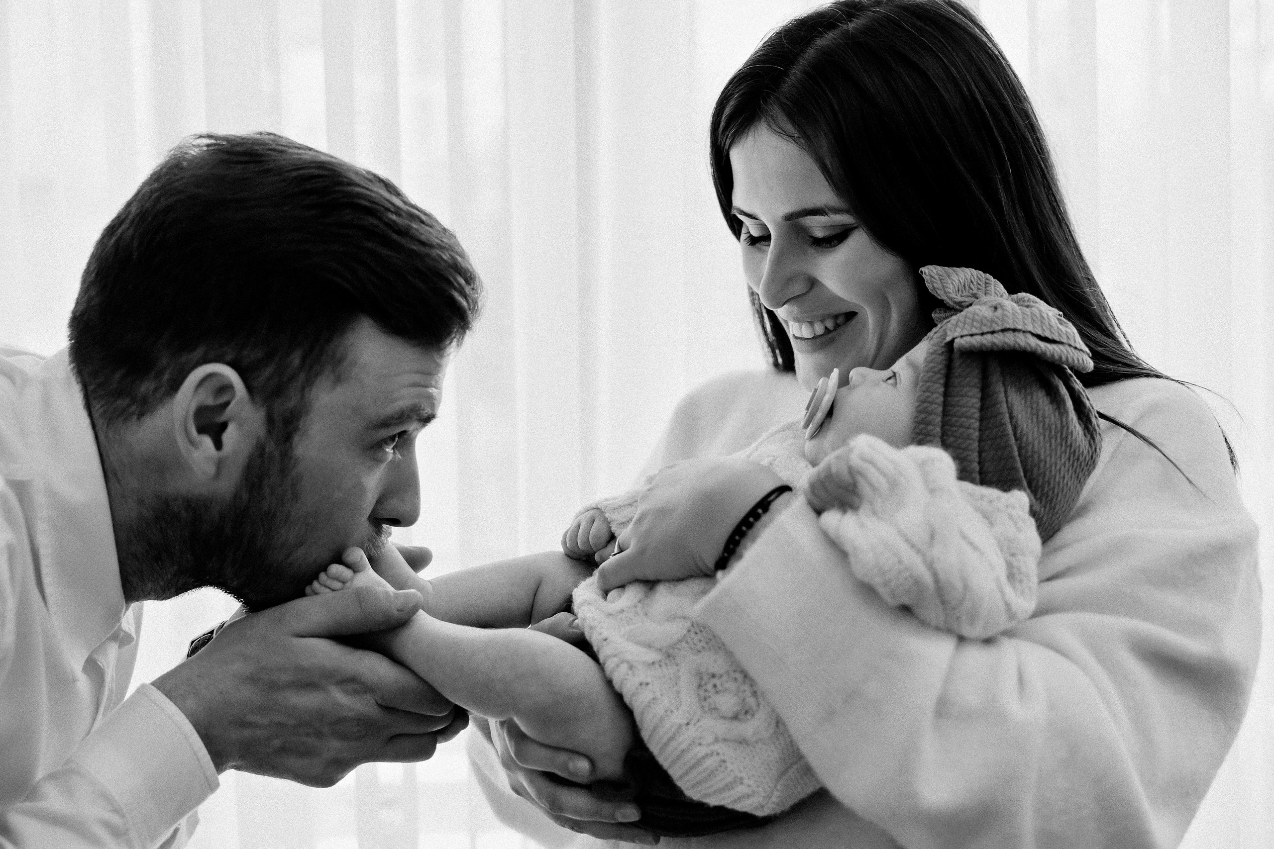 Фотосесия за новородено. Фотограф Ирина Йотова