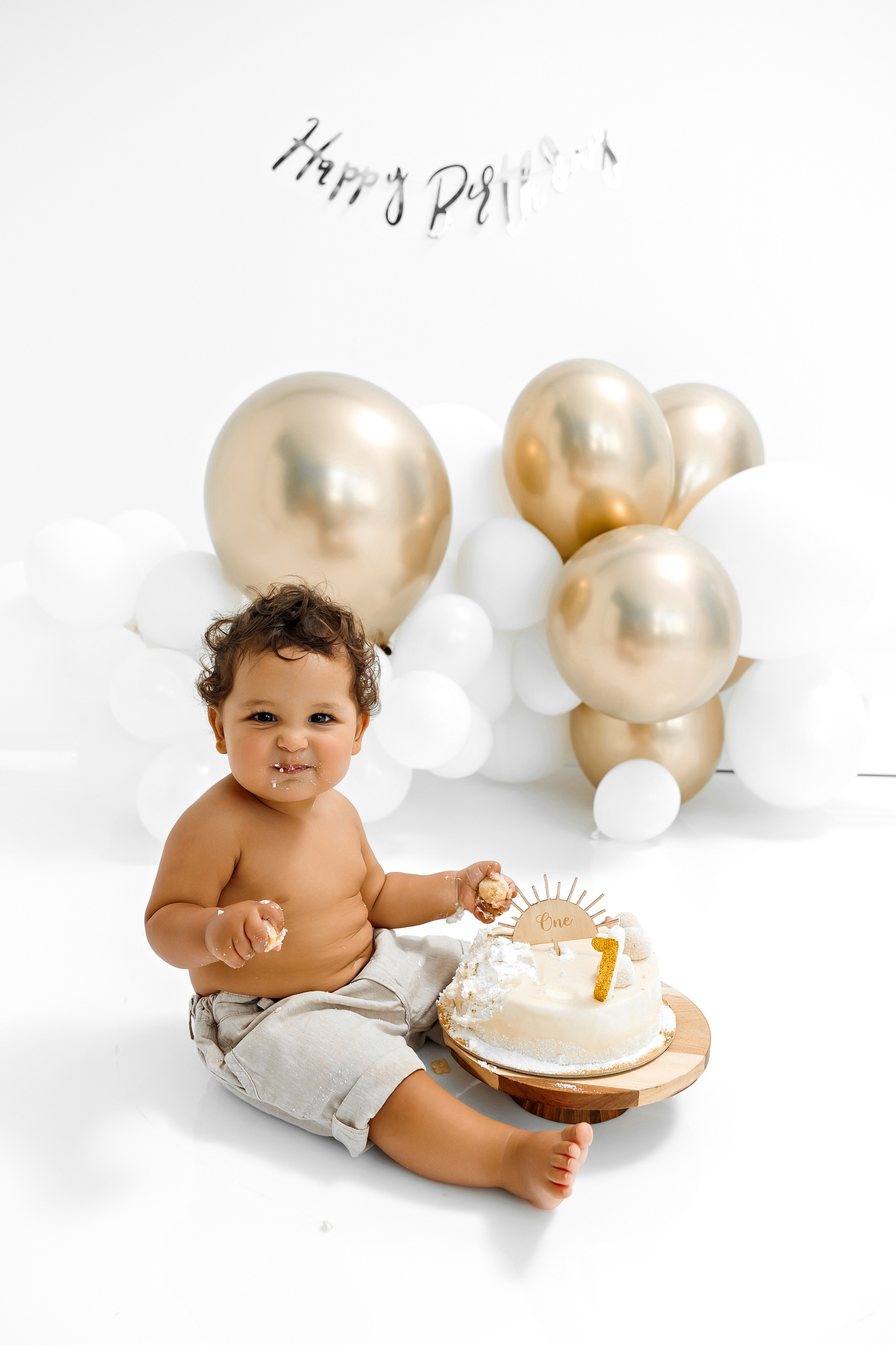 Smash Cake. Фотограф Ирина Йотова