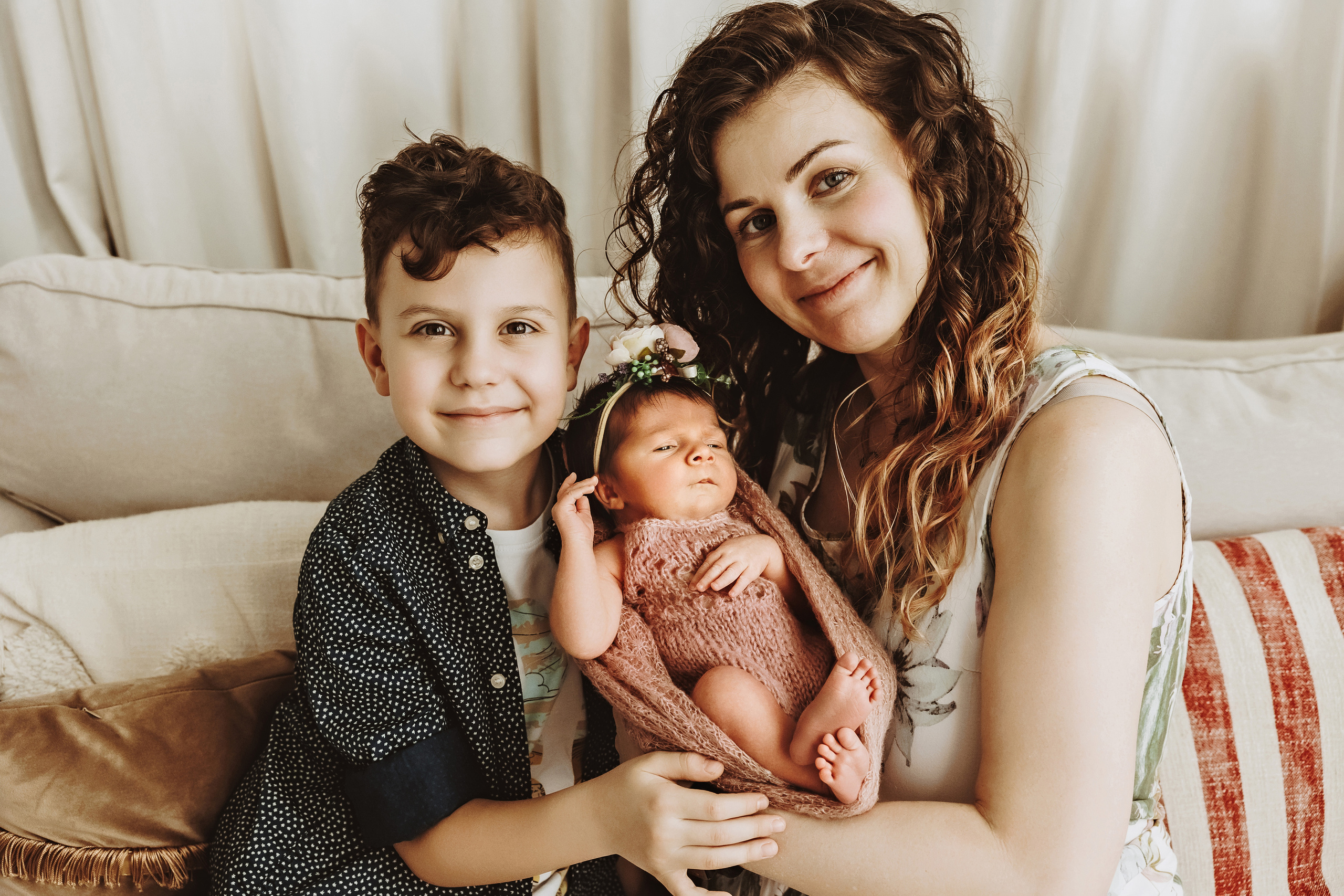 Newborn Girl. Фотограф Ирина Йотова