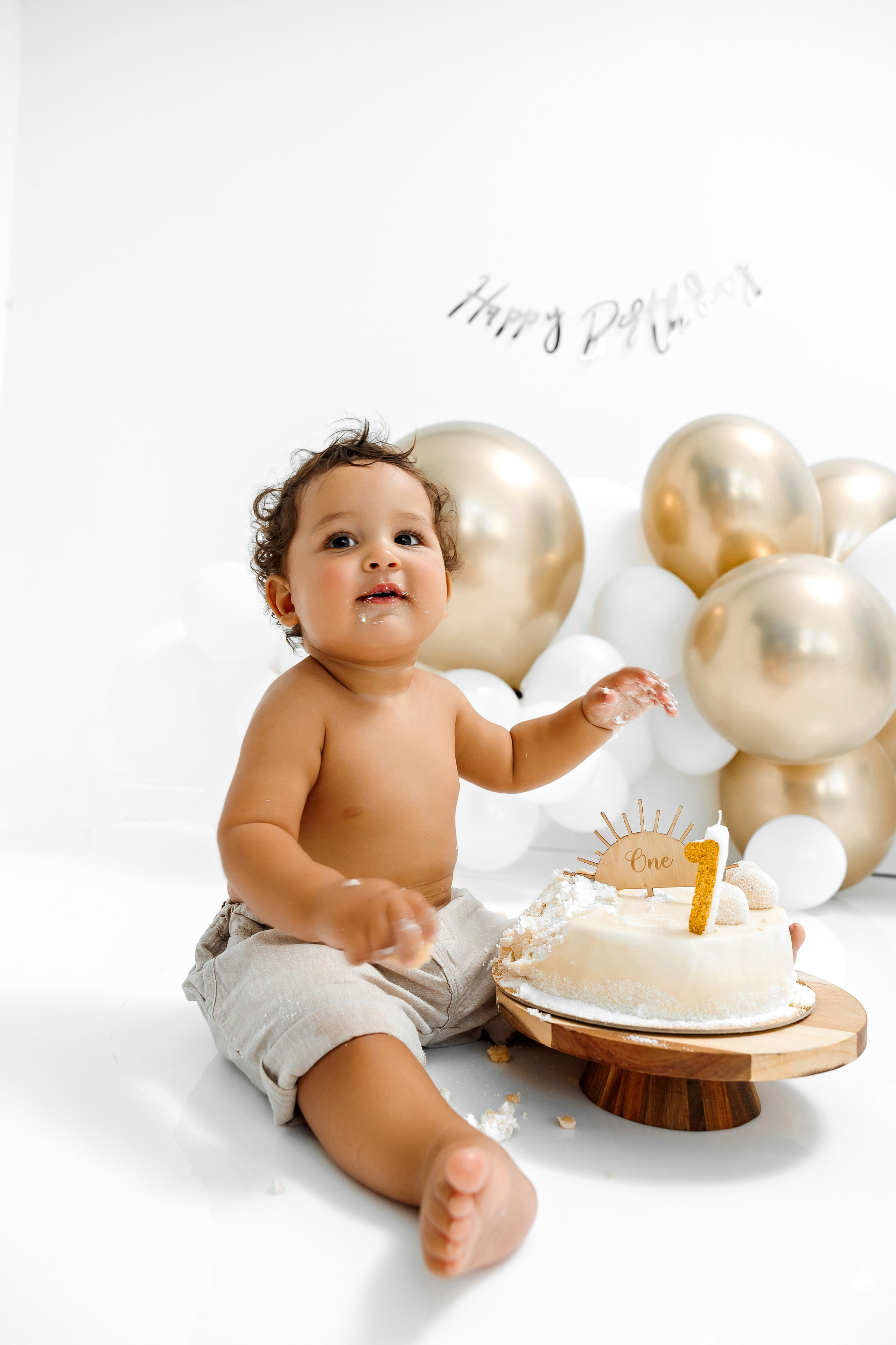 Smash Cake. Фотограф Ирина Йотова