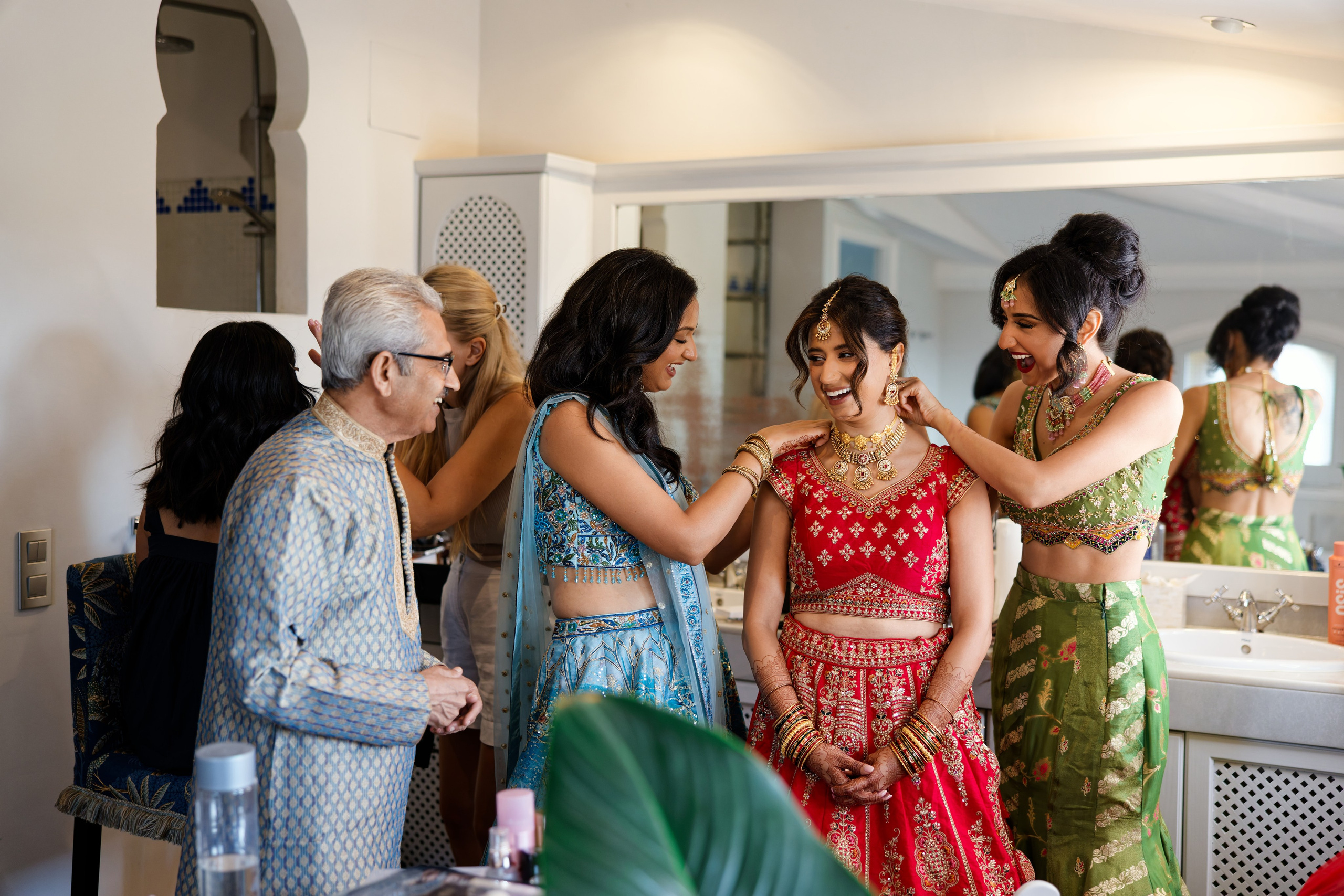 Indian wedding at Gran Villa Rosa, Barcelona