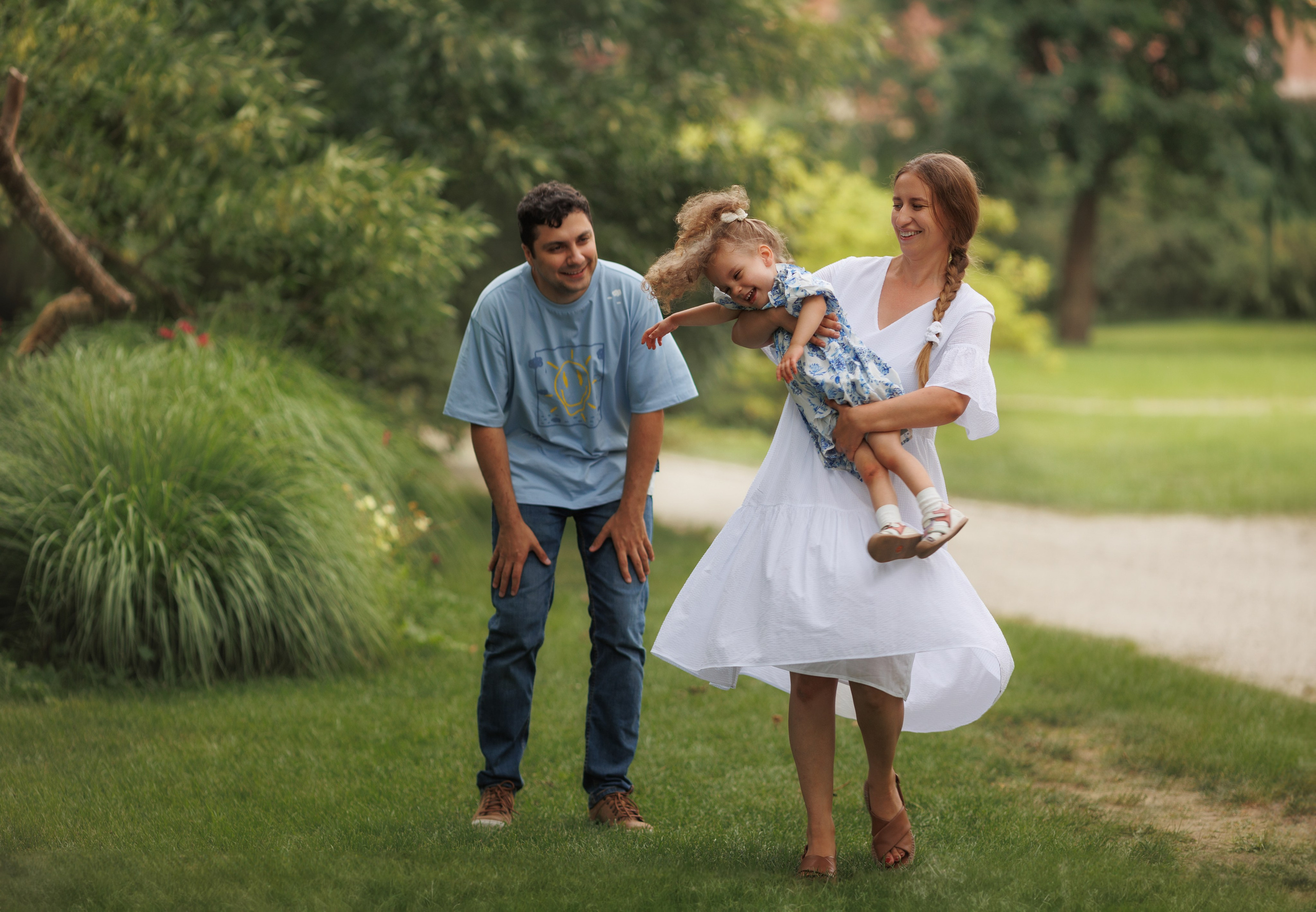 Прогулка в Бернардинском саду. Семейный и детский фотограф в Вильнюсе Светлана Наумова