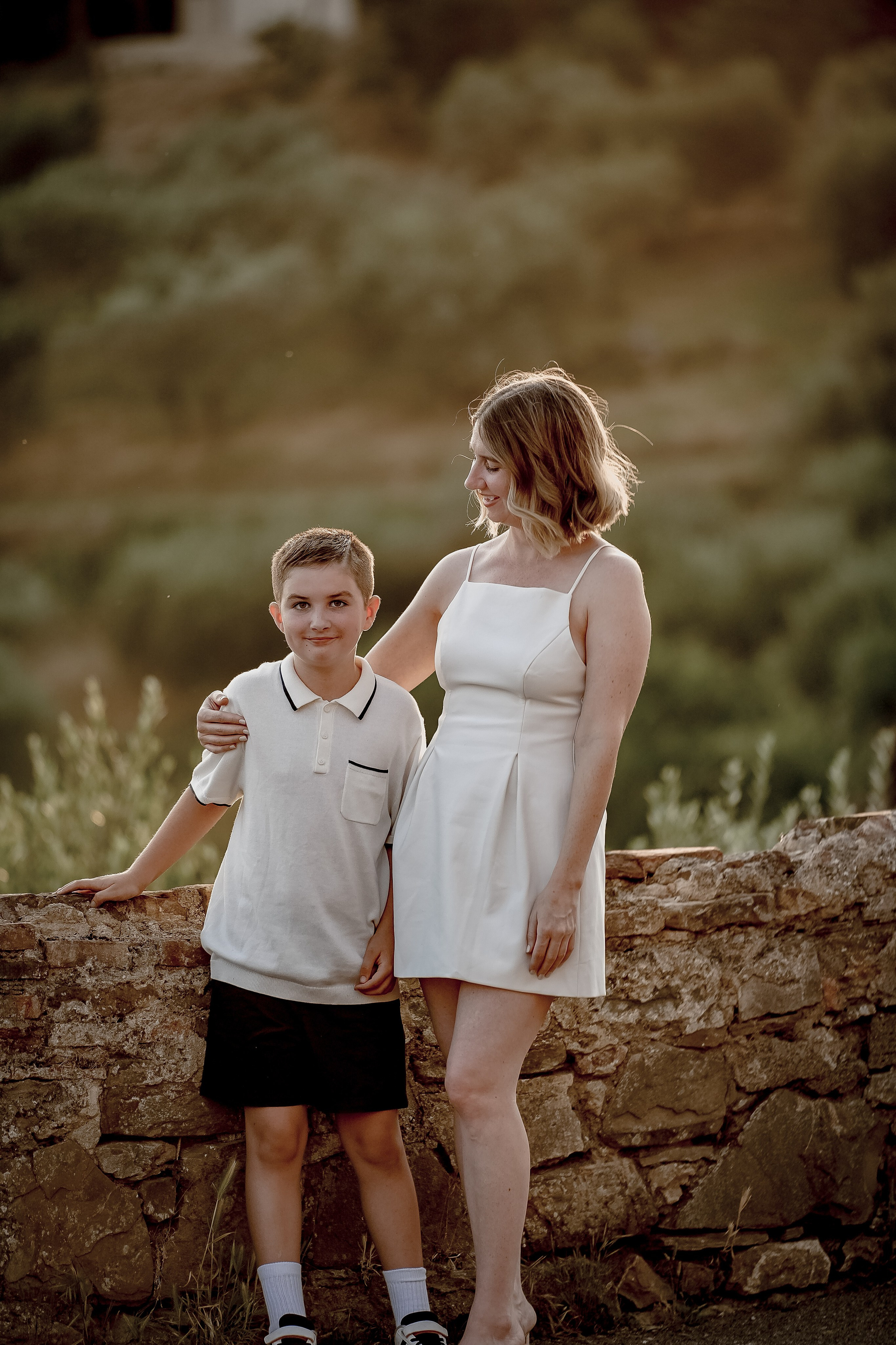 Mandy and Family. Wedding Photographer in Italy