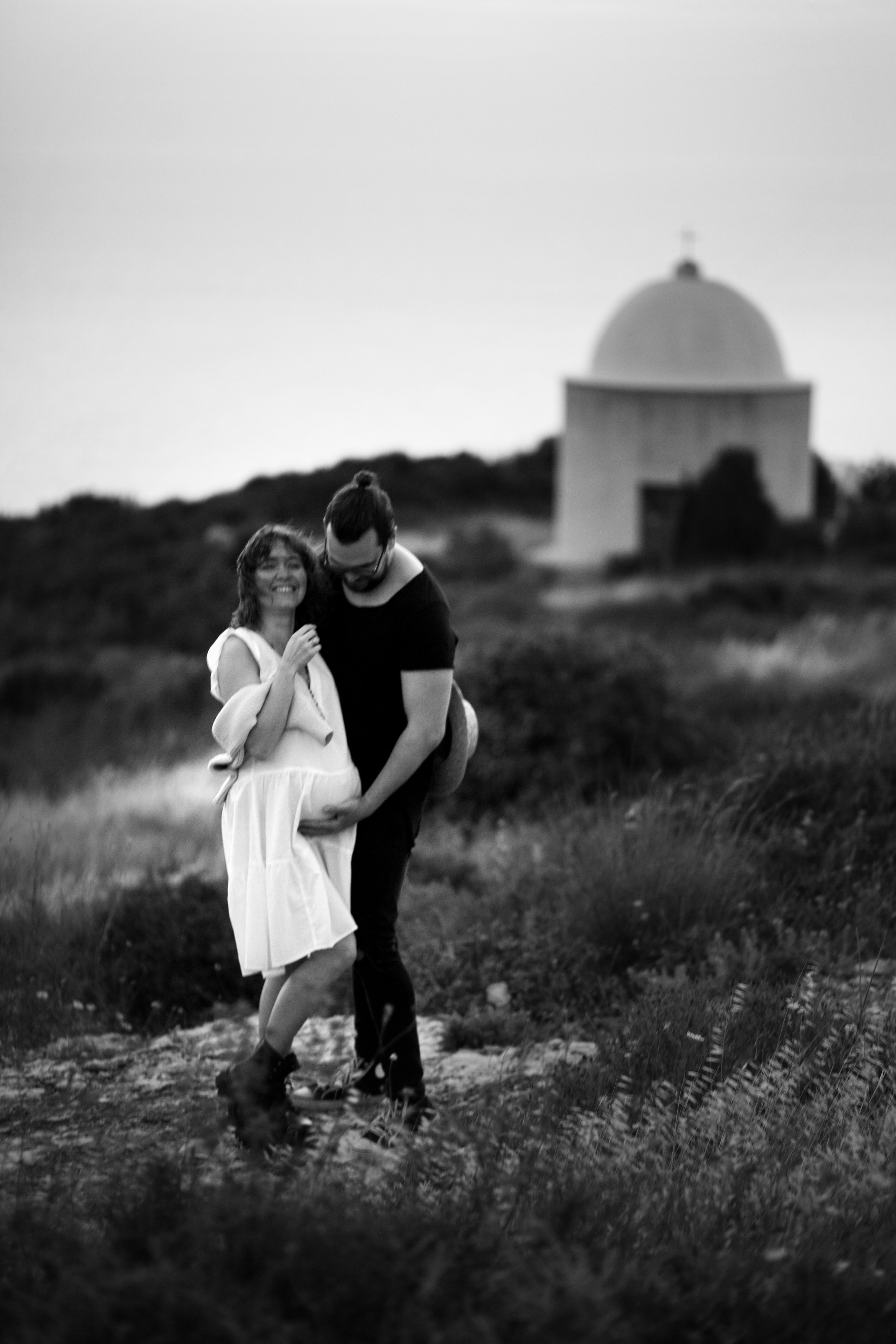 Genya & Sasha at Stella Maris. Family photographer in Israel