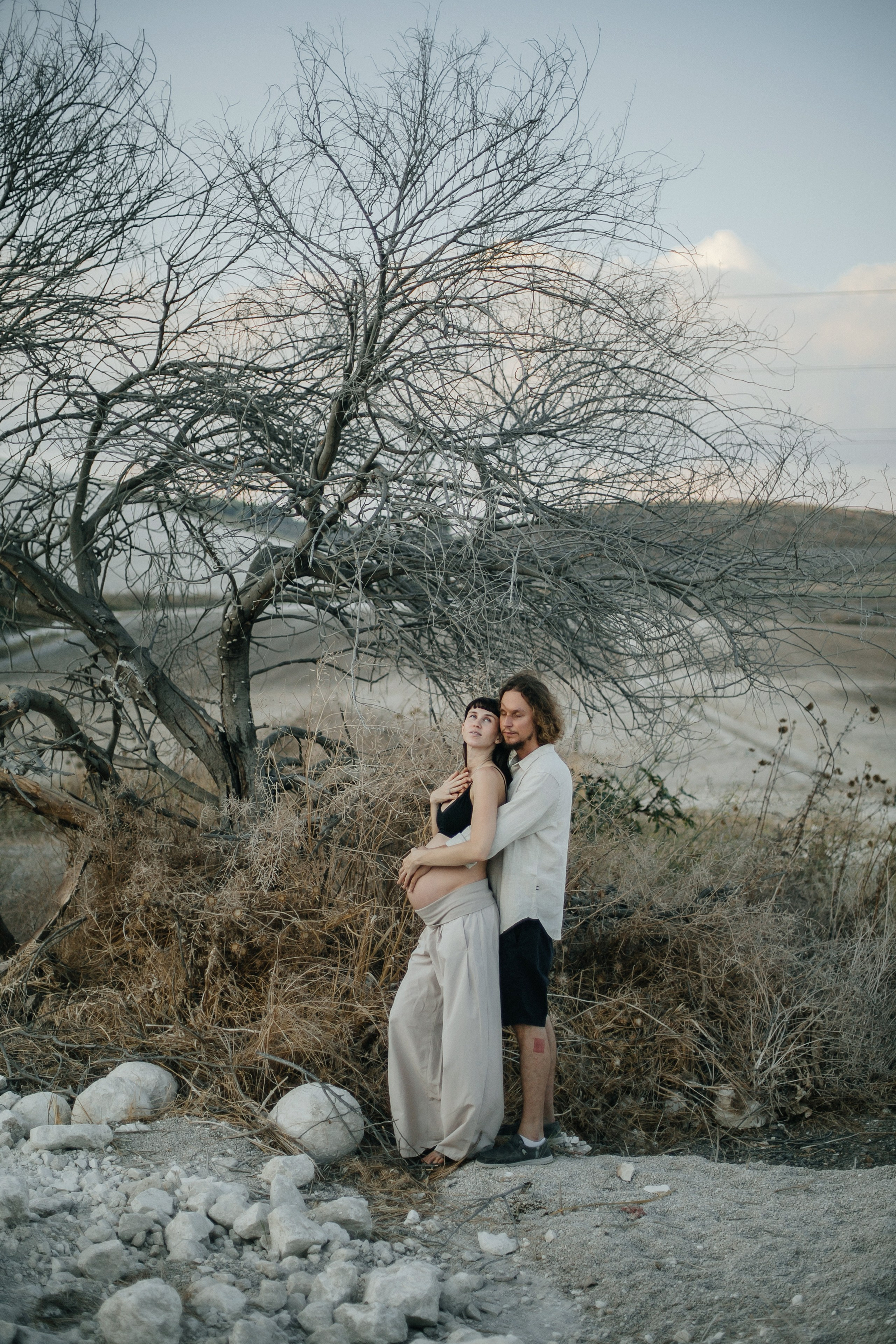 Kiryat Tivon field. Family photographer in Israel