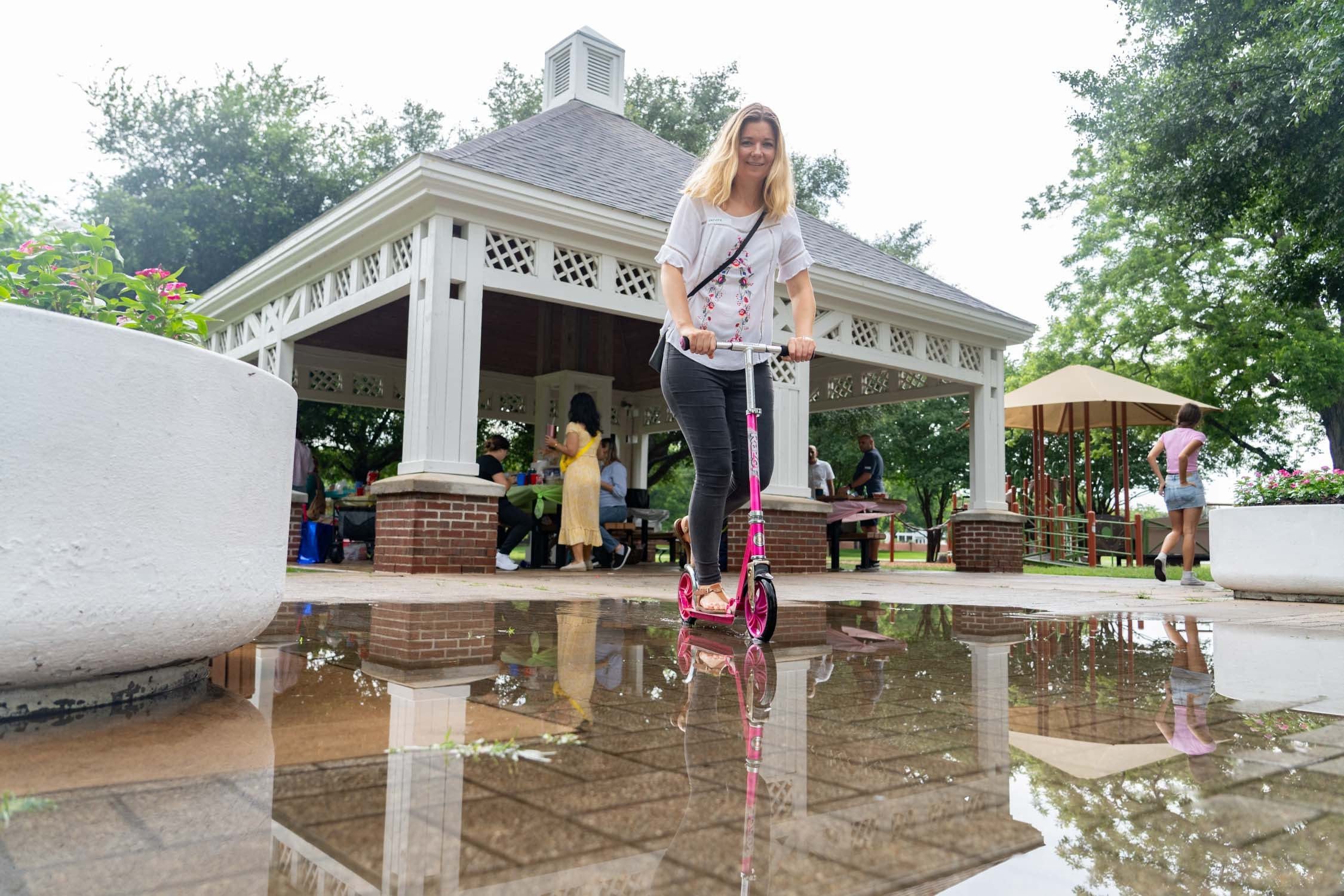 Easter picnic. Photographer Irina Kozhemyakina. Houston