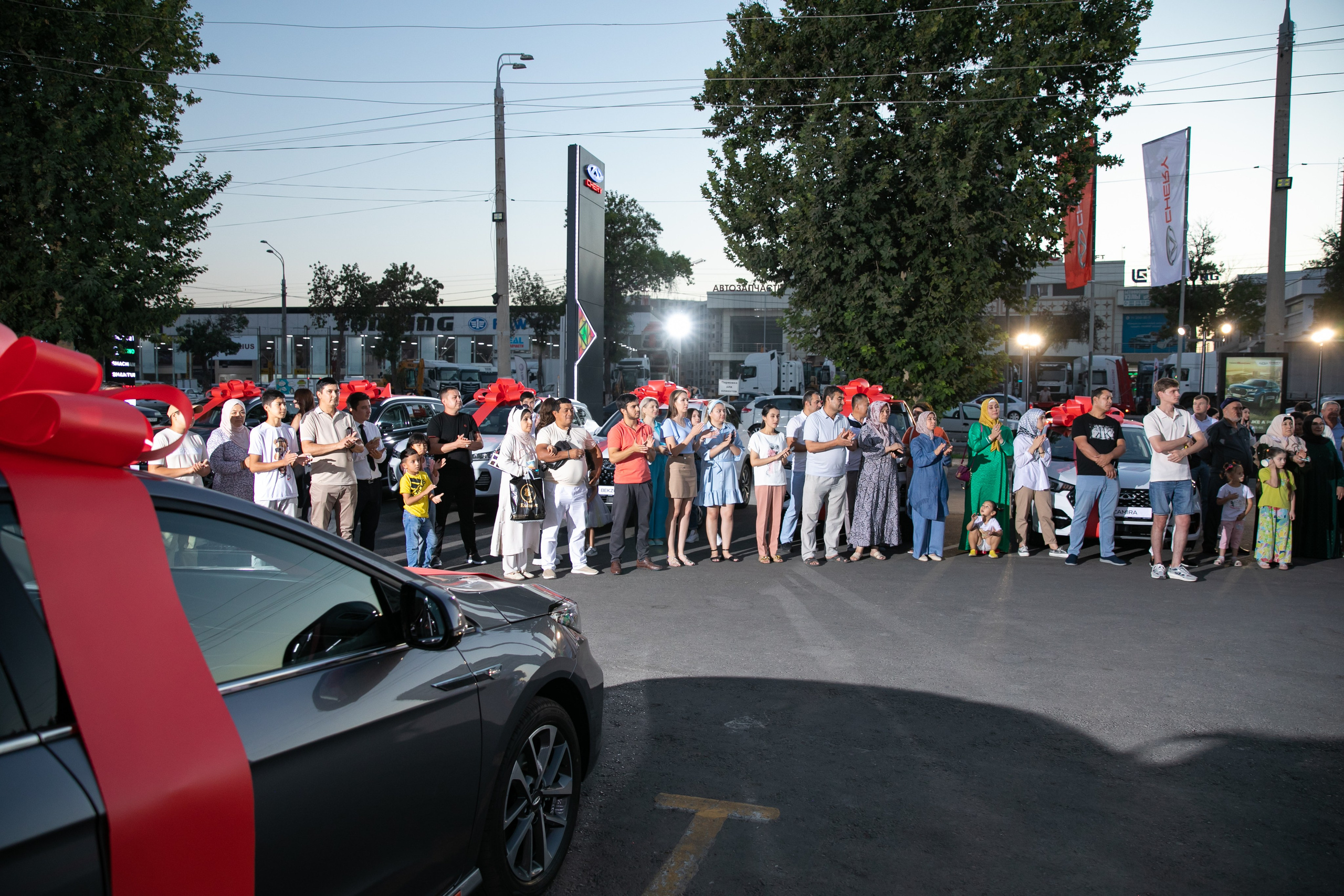Открытие Chery. Профессиональная Фото-Видео Студия Геннадия Нестеренко | Ташкент и Весь Узбекистан