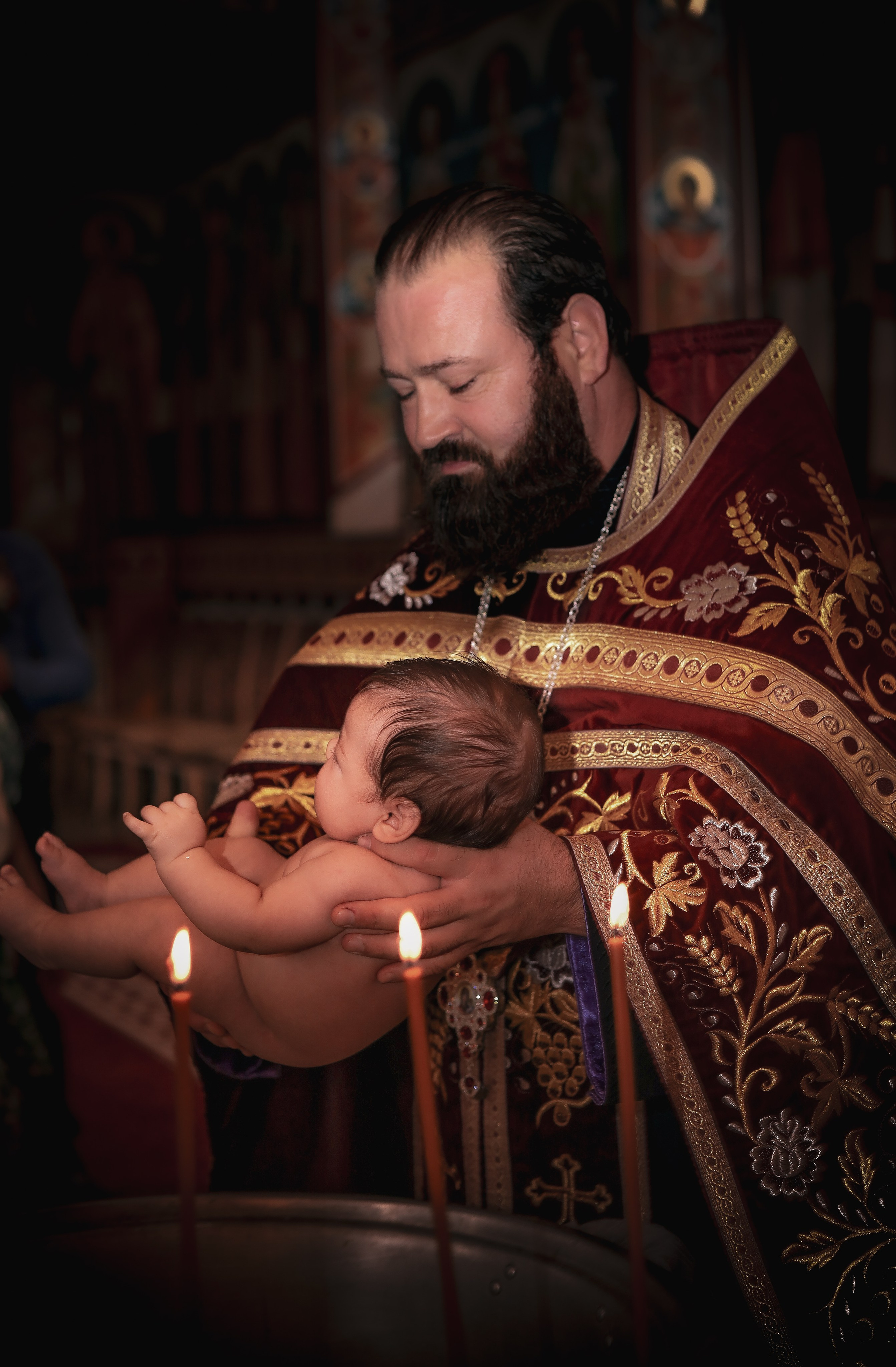 Крещение. Съемка церковных таинств — АЛИНА ФЕТУ