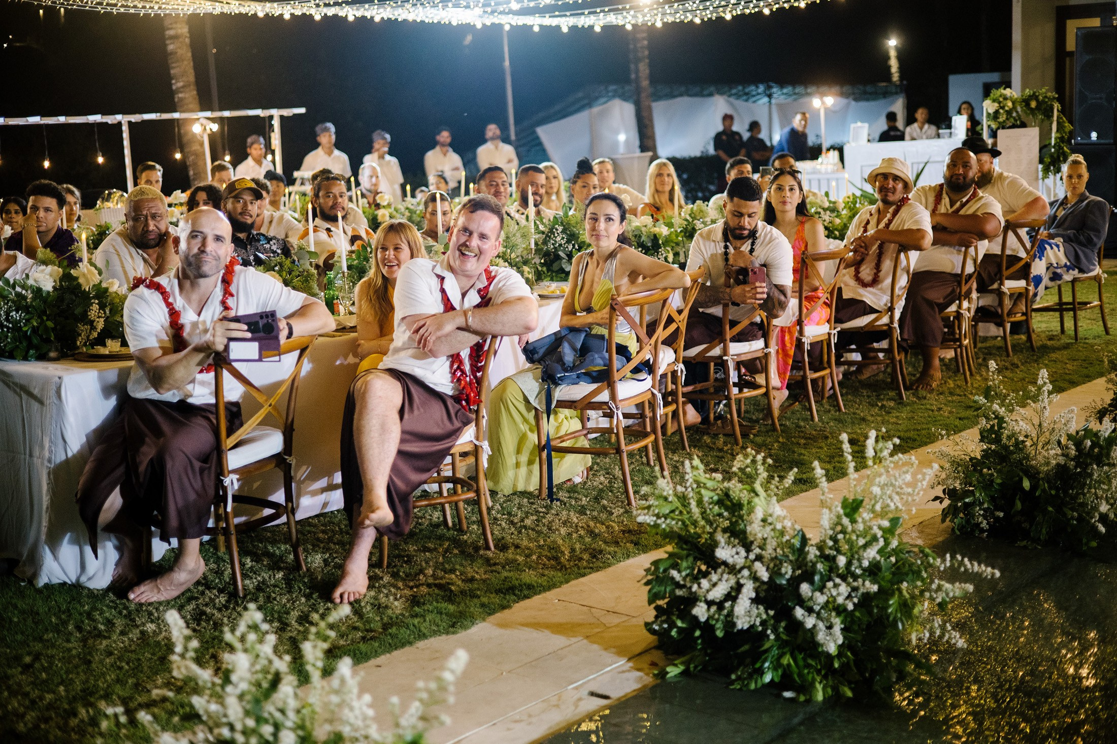 Big funny wedding with guests in paradise Bali island. Get.it.feel — Aesthetic Photography and Videography