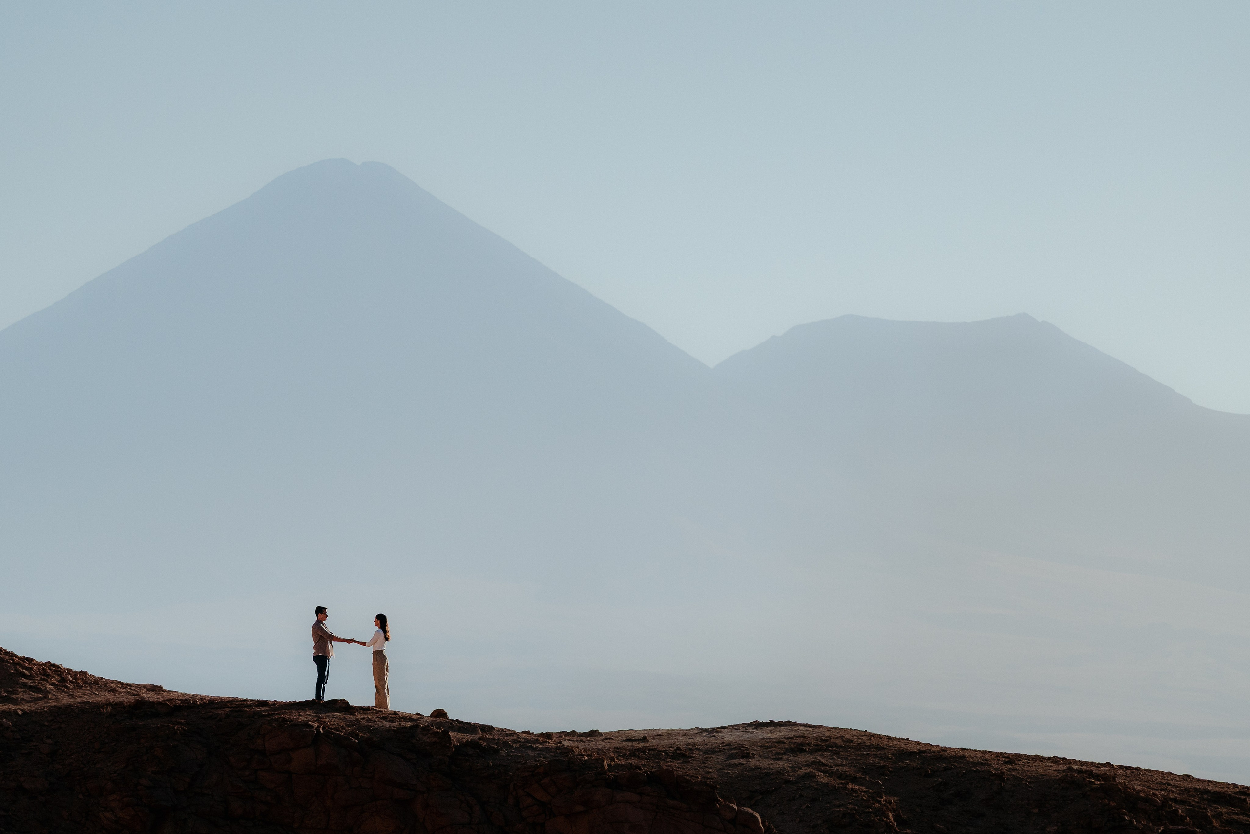 Sessão casual no Vale dos Cogumelos. Fotógrafo em San Pedro de Atacama