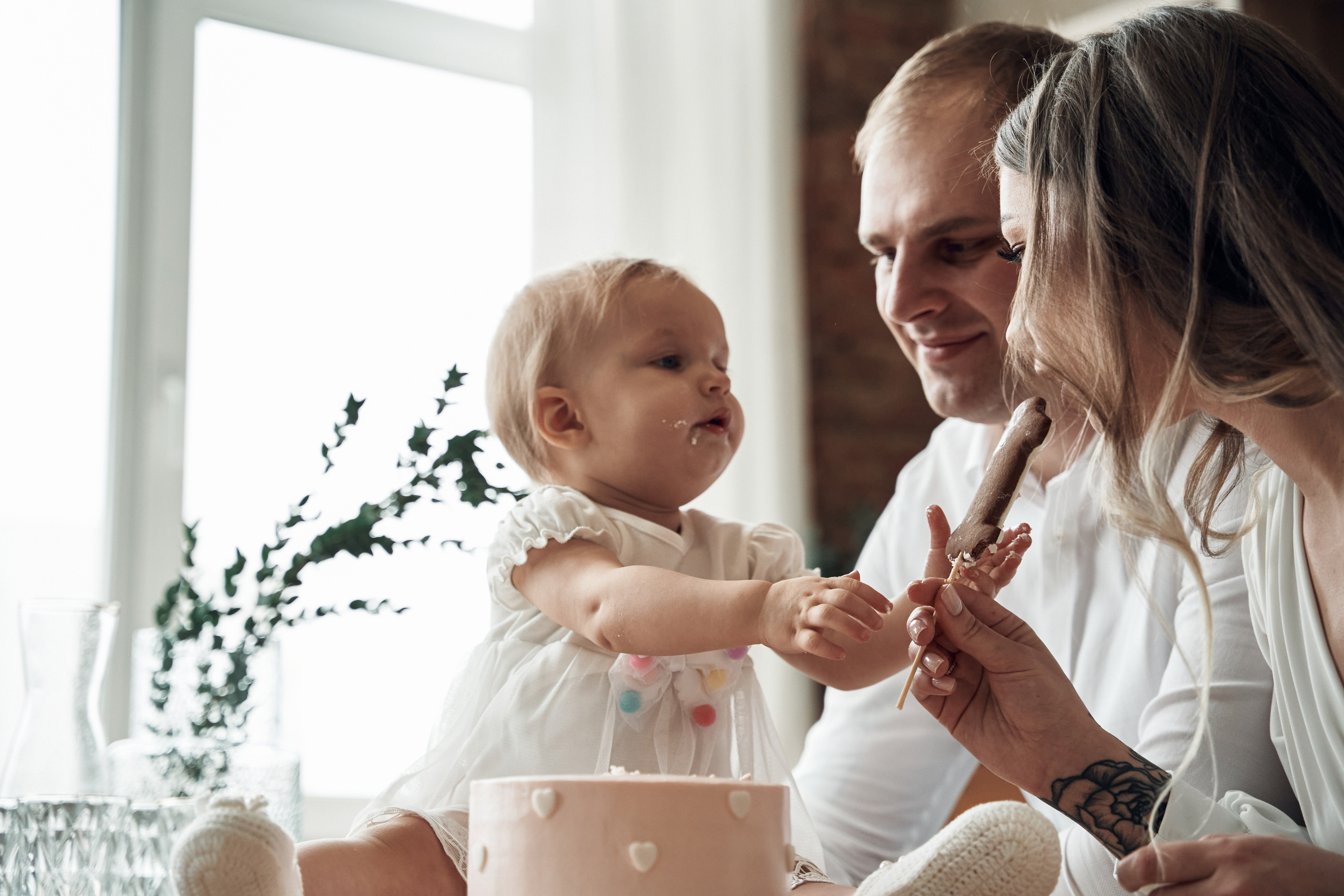 The first year. Ulyana. Photographer in Barcelona Spain Zhanna Zakharchenko