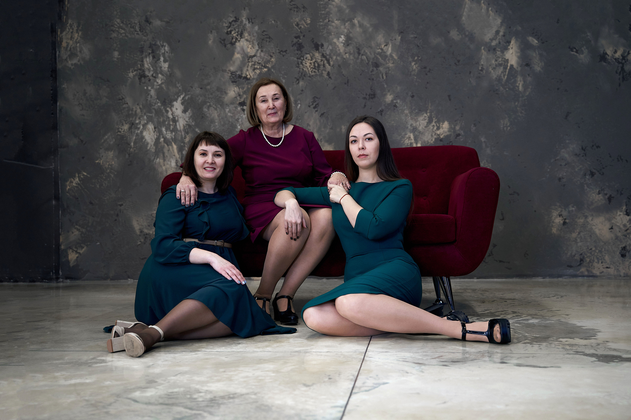 Четыре поколения. Женщины. Фотограф в Барселоне Жанна Захарченко