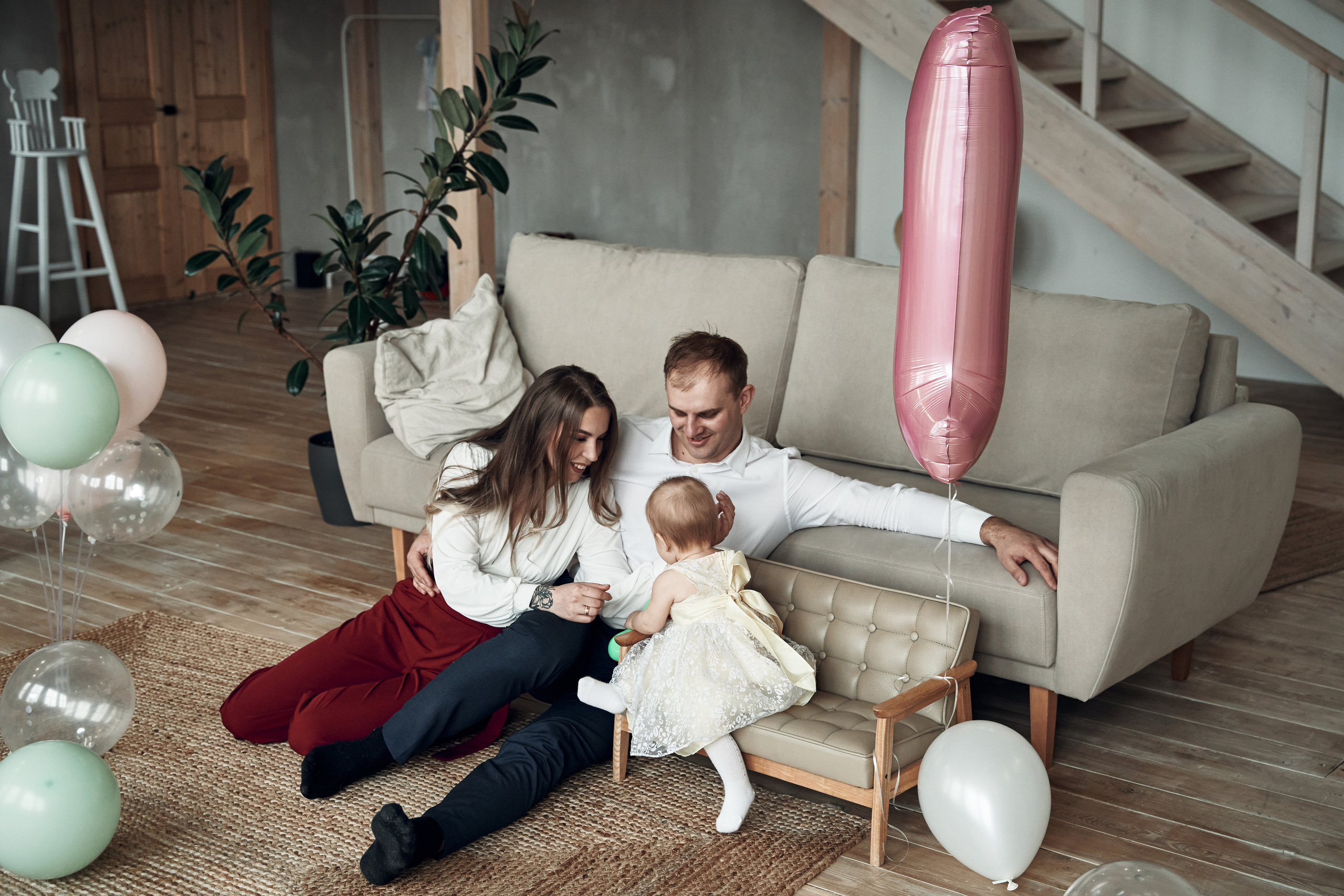 The first year. Ulyana. Photographer in Barcelona Spain Zhanna Zakharchenko