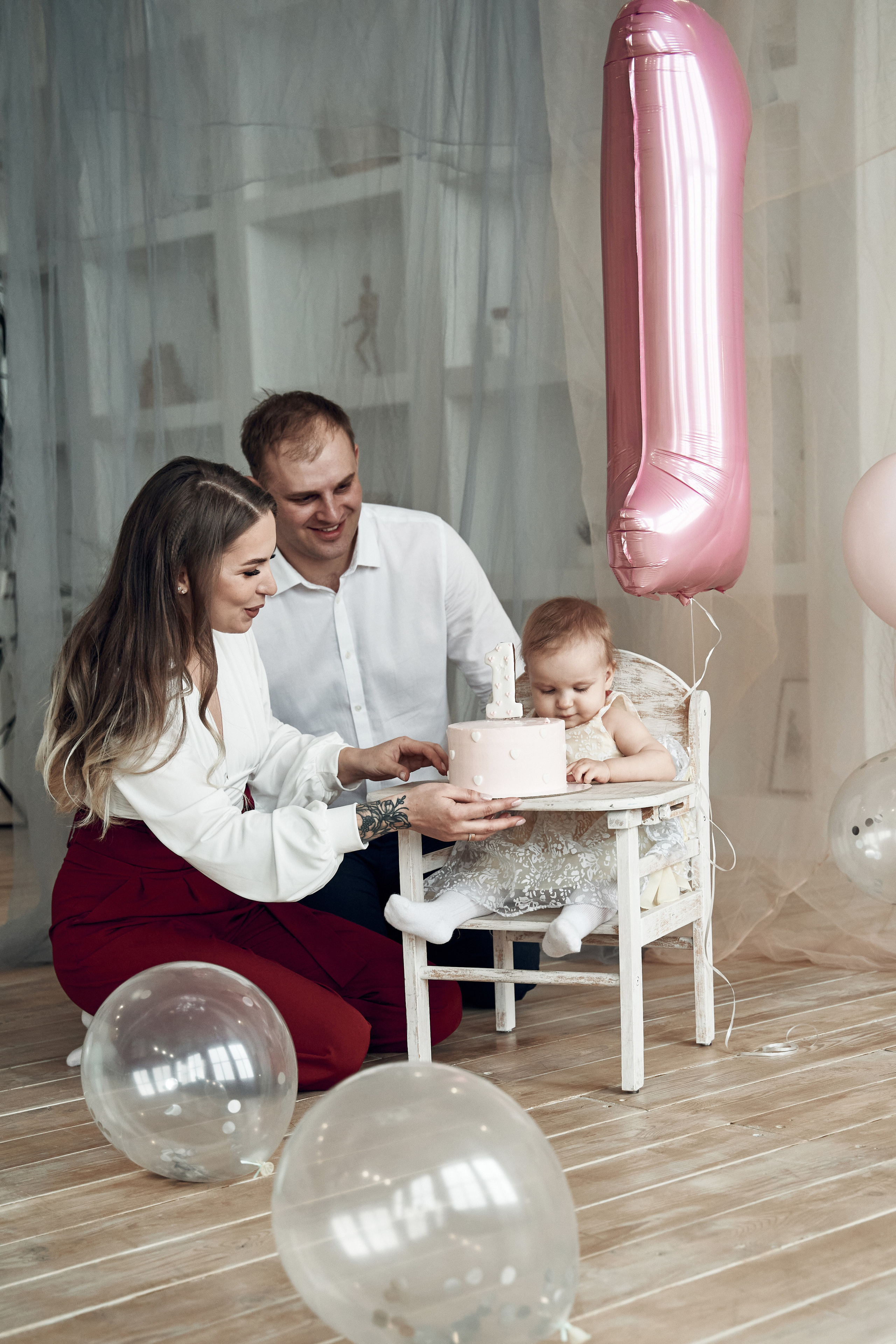 The first year. Ulyana. Photographer in Barcelona Spain Zhanna Zakharchenko