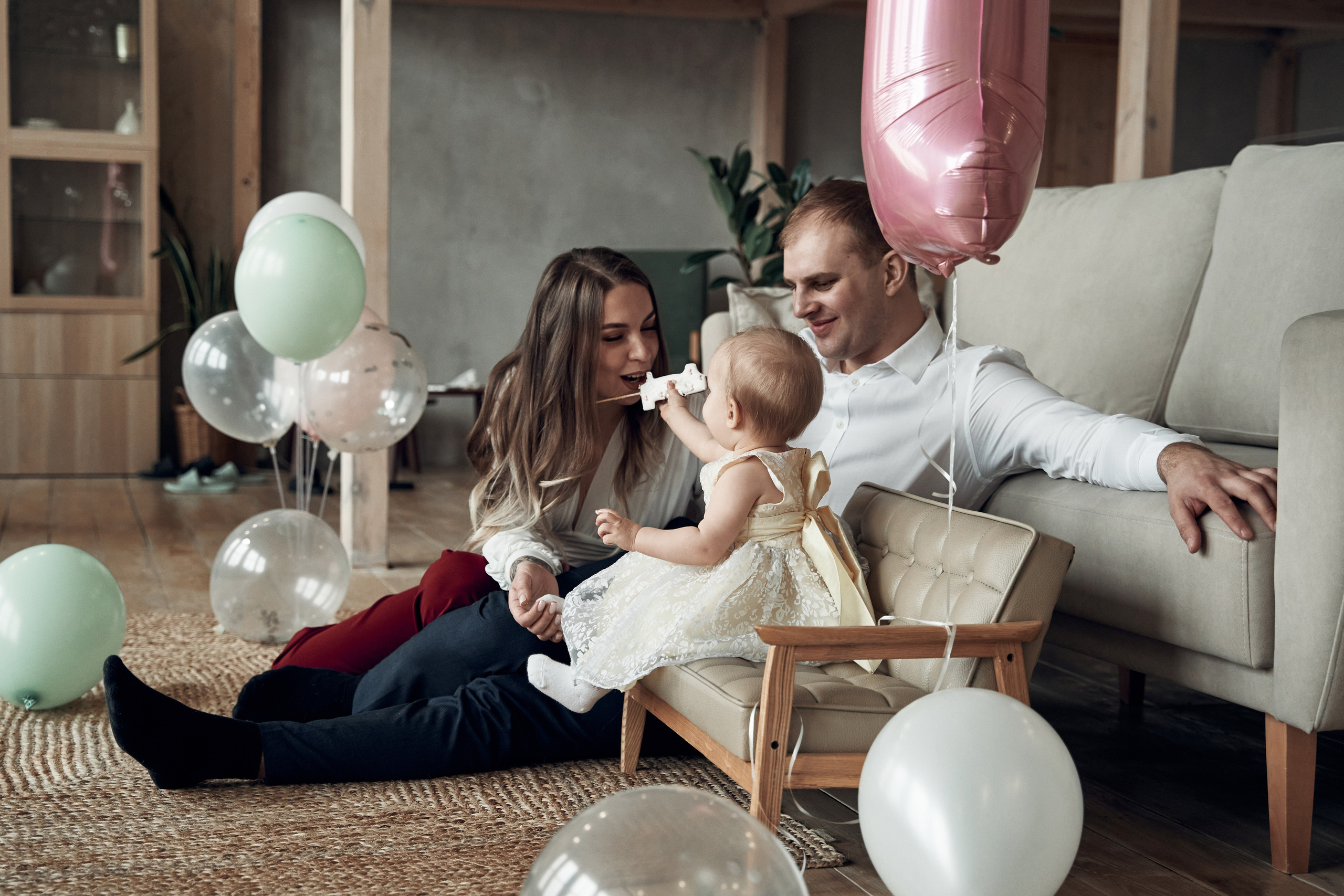 The first year. Ulyana. Photographer in Barcelona Spain Zhanna Zakharchenko