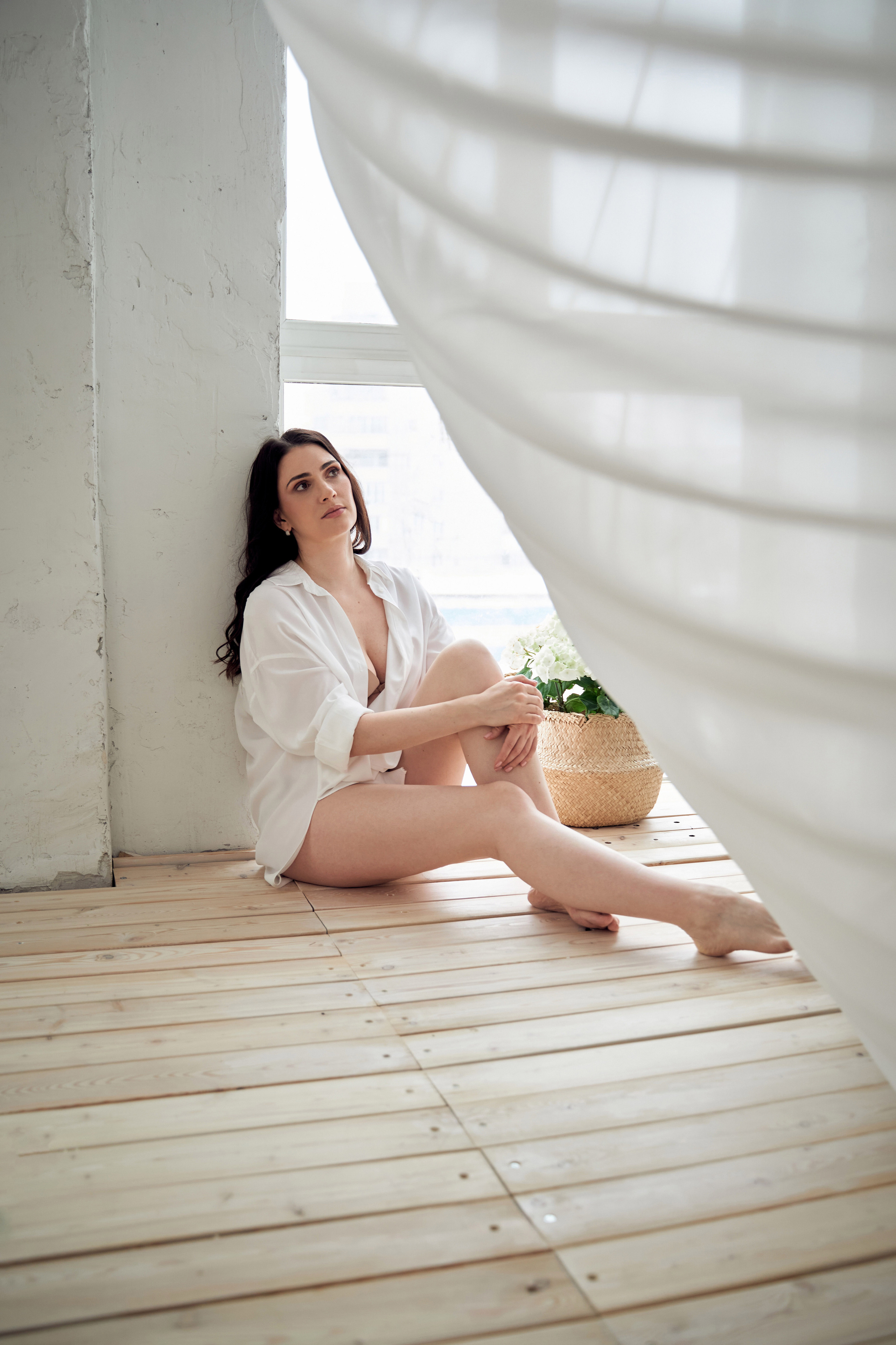 Portrait of a woman. Maria. Photographer in Barcelona Spain Zhanna Zakharchenko