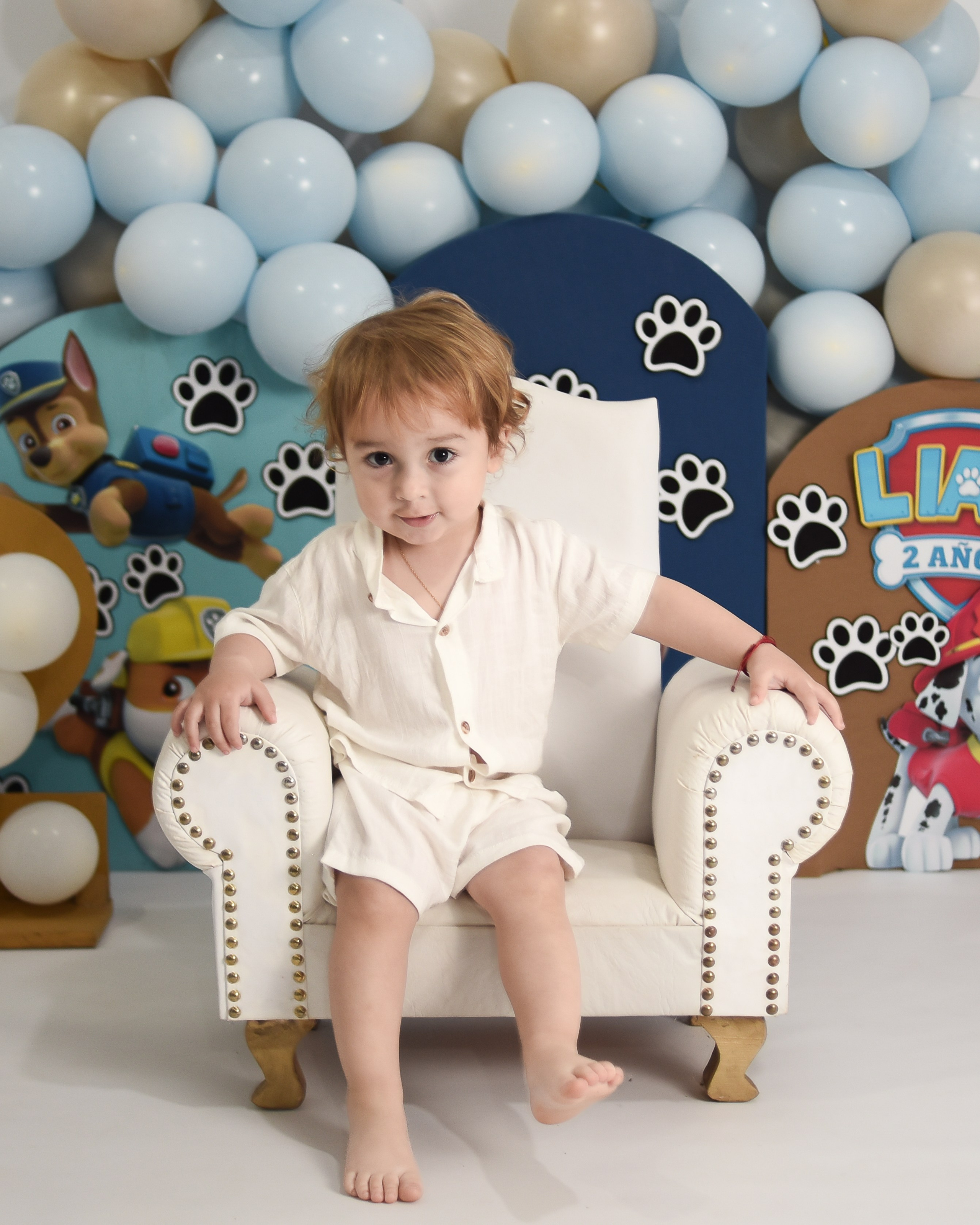 Liam 2do año. Temática Pou Patrol. Fotografo de casamiento en misiones y fotógrafo de familia  Posadas