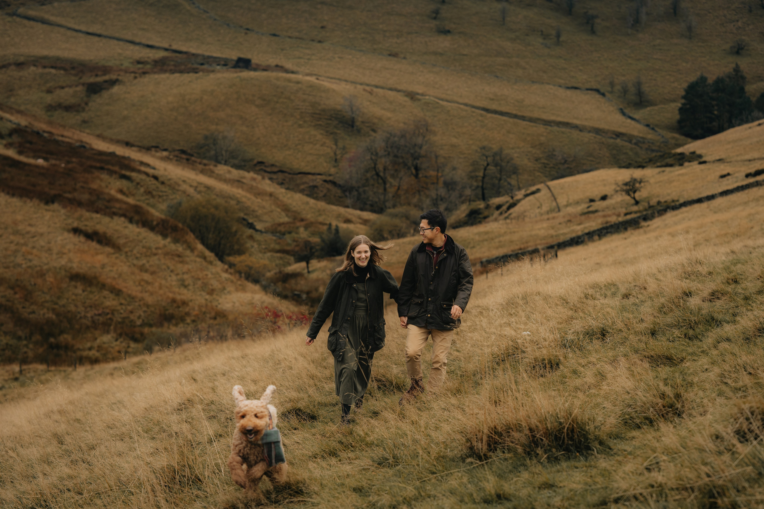 L & C in Peak District. Tania Gandrabur, photographer in West Midlands, England
