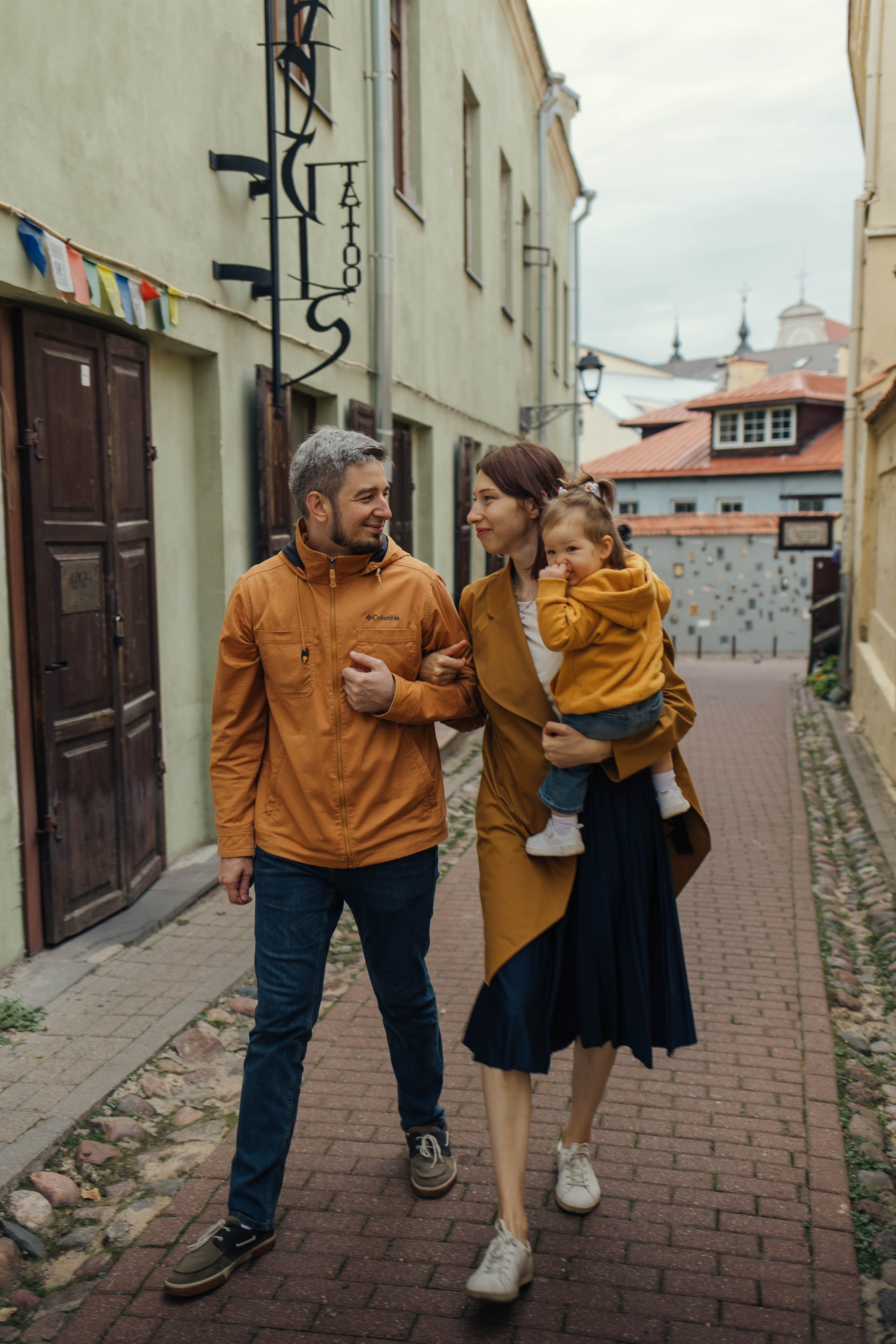 Тёплые моменты на улочках Вильнюса. Семейный и детский фотограф в Вильнюсе Светлана Наумова