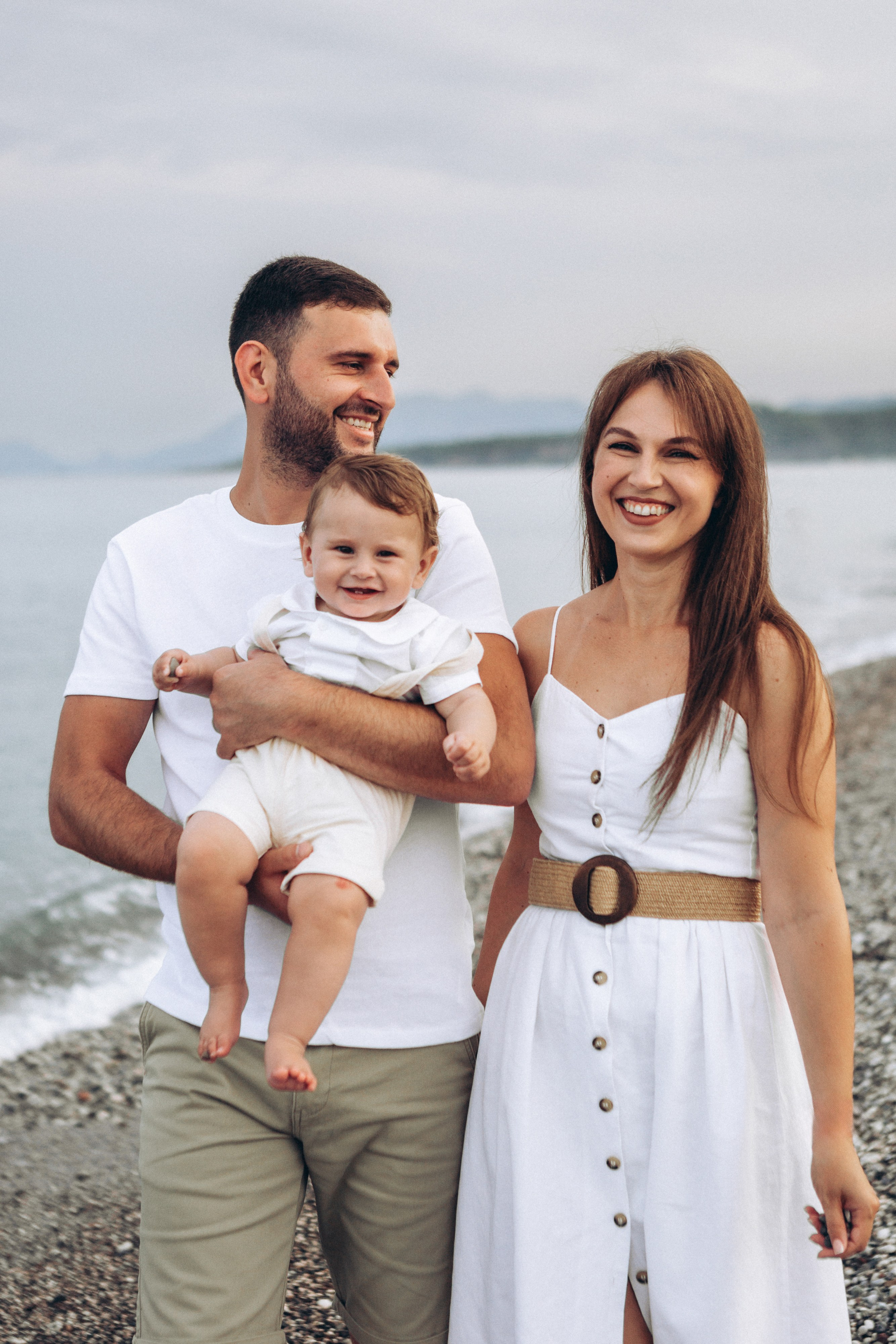 Семейная фотосессия на пляже в Чамьюва. Фотограф в Анталии, Кемере и Белеке