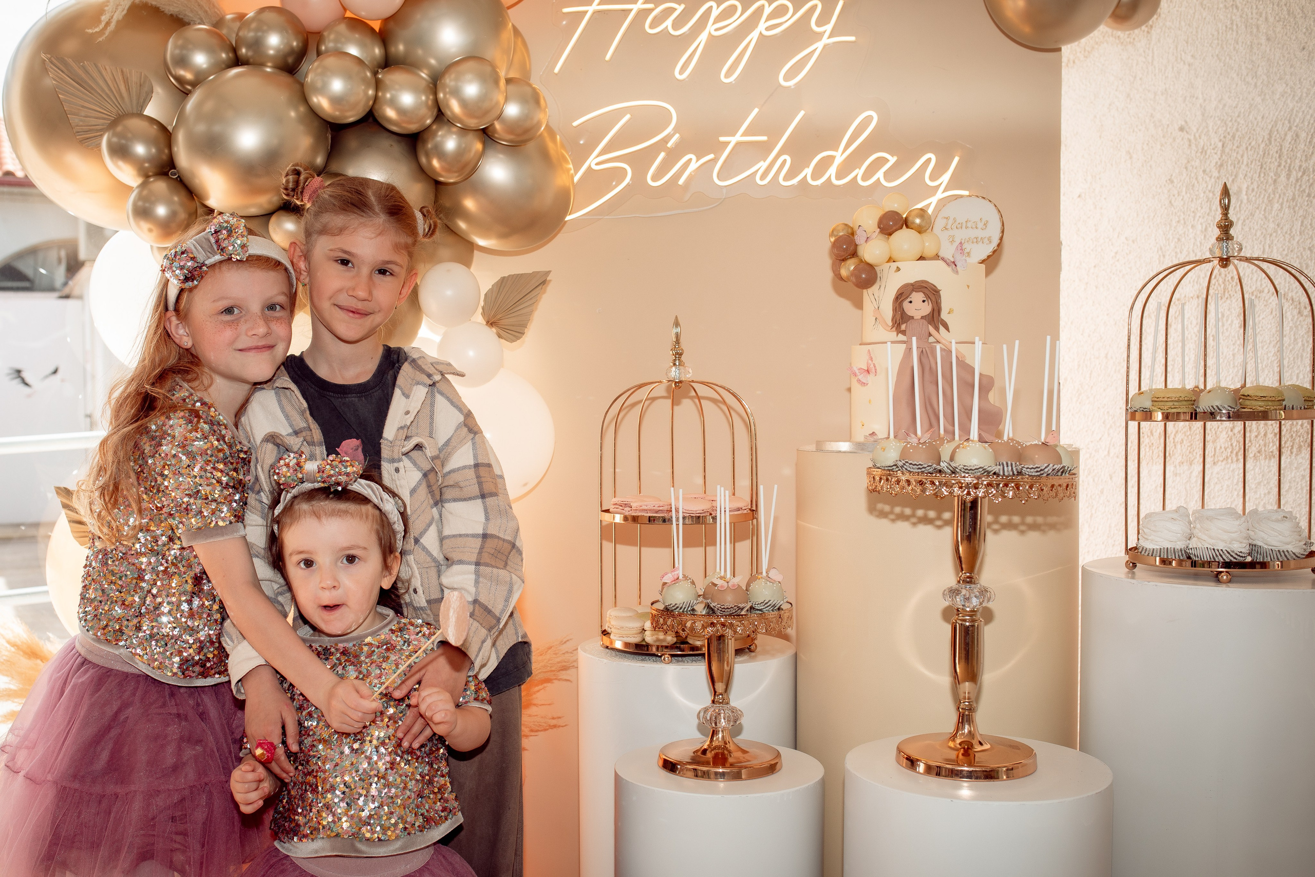 Zlata’s Birthday. Family Photographer in Greece