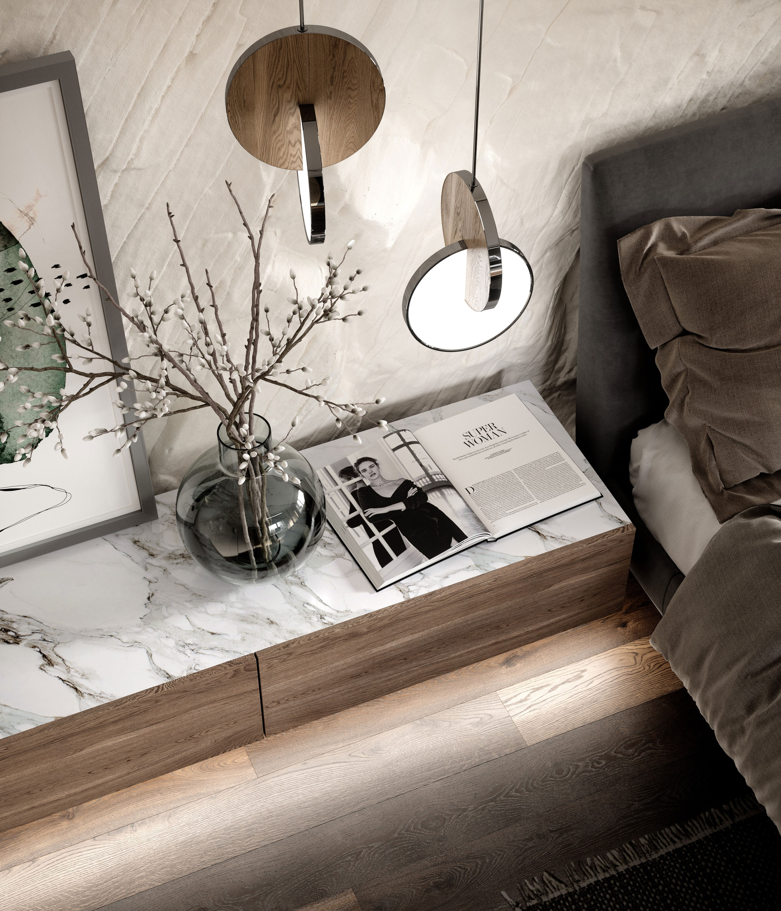 Stylish Bedroom. Liana Hasratyan | Architectural and Interior Design