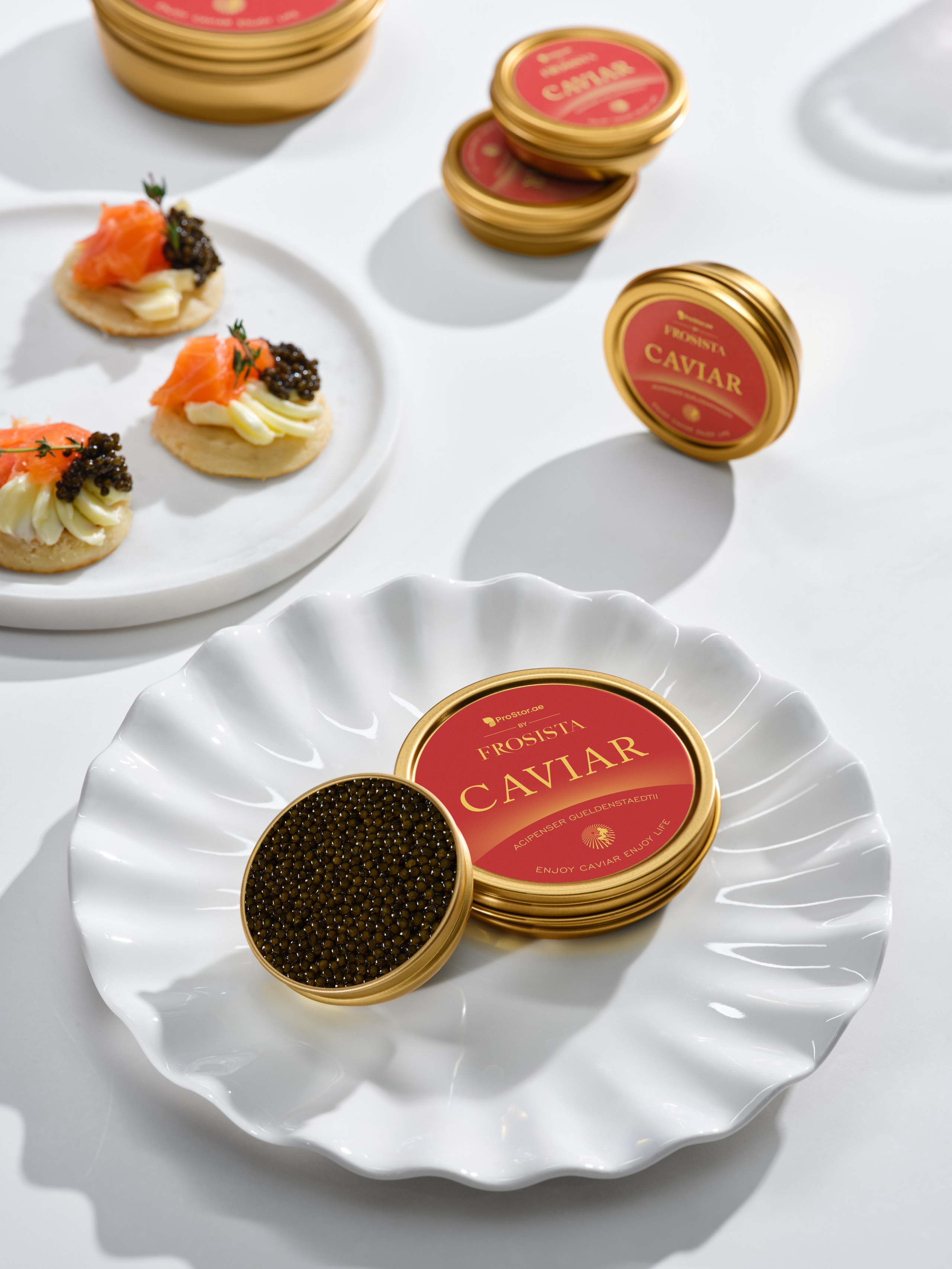 ProStor.ae caviar. Commercial photographer and filmmaker Kirill Fedotov