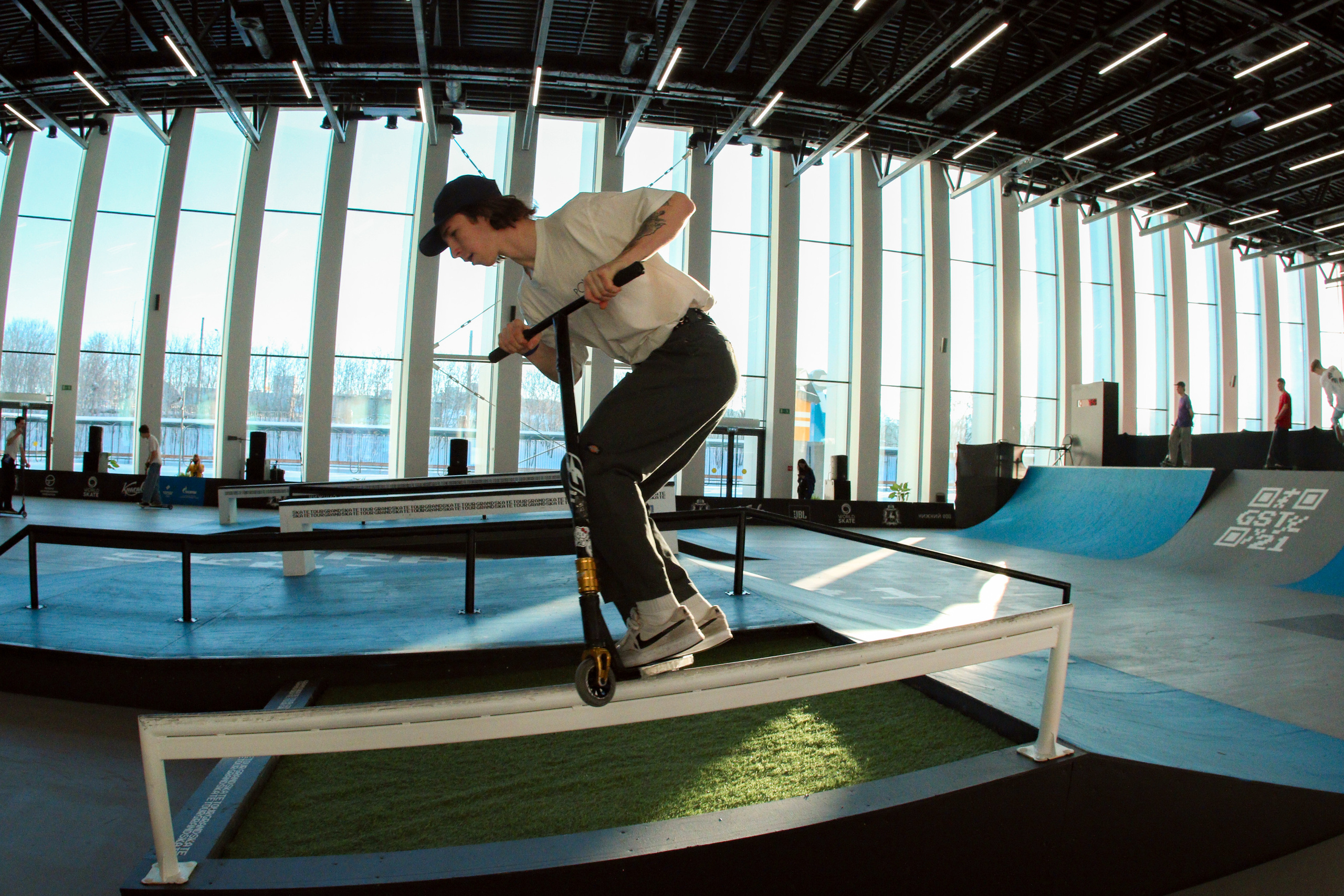 Соревнования в рамках GrandSkateTour по Кикскутеру в Нижнем Новгороде. Портретный и спортивный фотограф в Алматы Алексей Овечкин